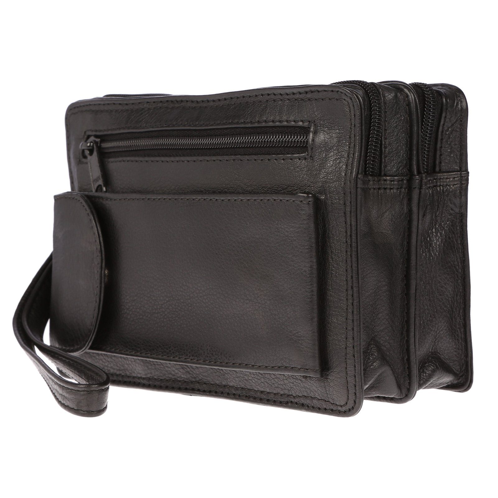 Christian Wippermann Handgelenktasche Rindleder Handgelenktasche Herrentasc günstig online kaufen