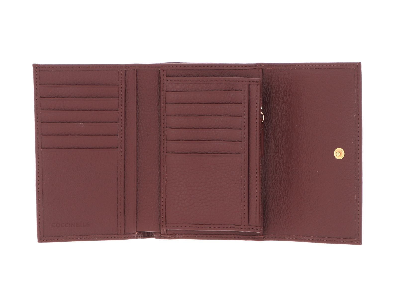 COCCINELLE Geldbörse Metallic Soft, aus echtem günstig online kaufen