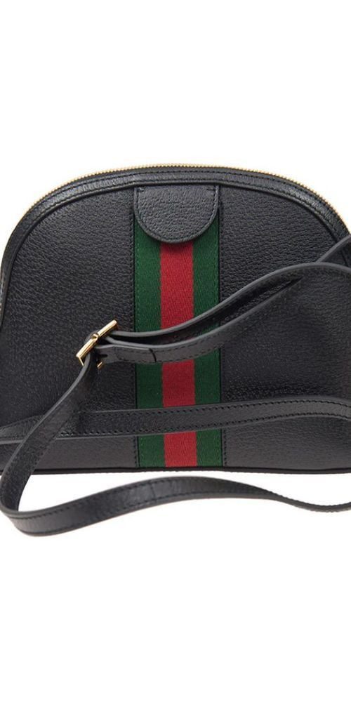 GUCCI Handtasche Gucci Black Ophidia Leder günstig online kaufen