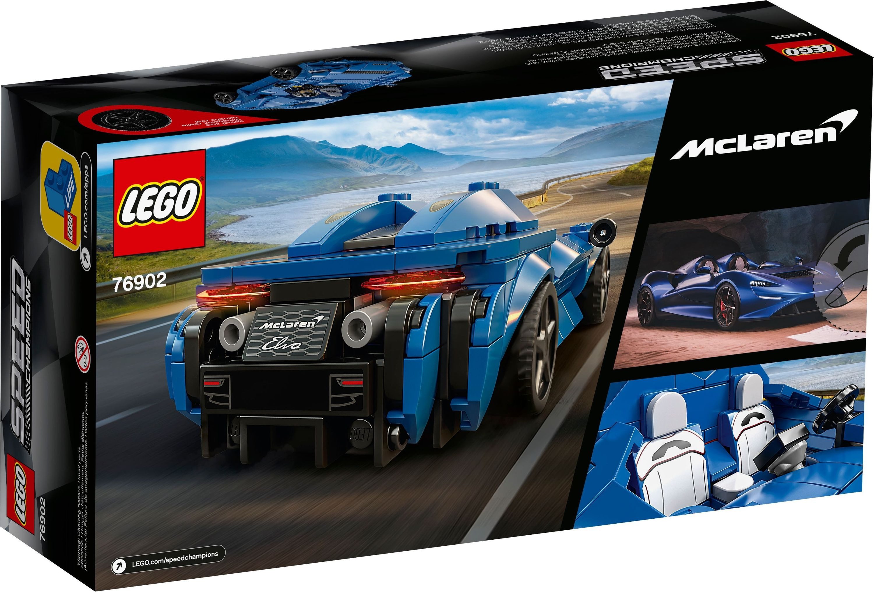 LEGO® LEGO® Speed Champions McLaren Elva - 76902 NEU! Teile 263x Spielbaust günstig online kaufen