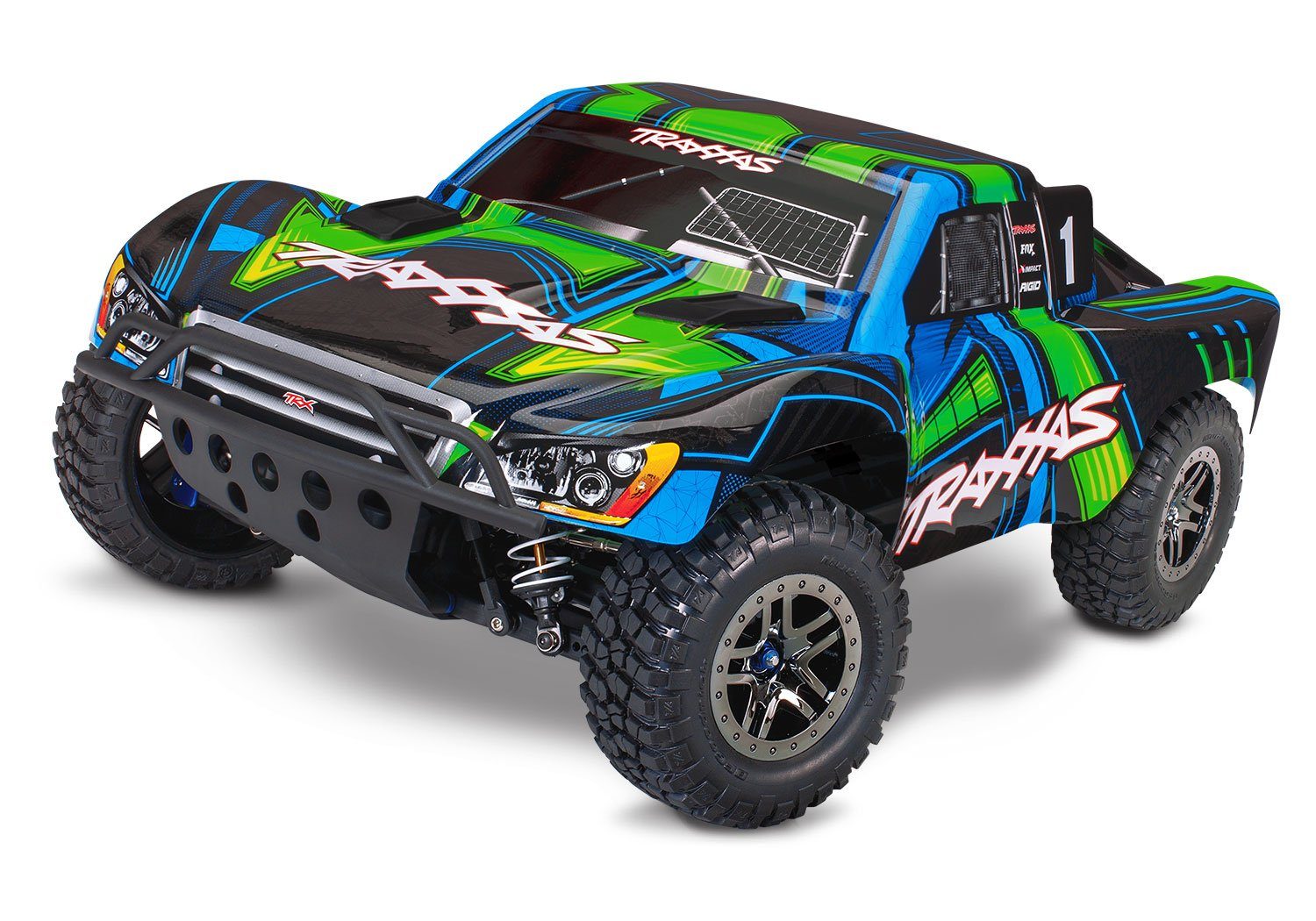 RC-Auto Traxxas Slash 4WD Ultimate VXL3S RTR 1:10 Short Course Race Truck grün