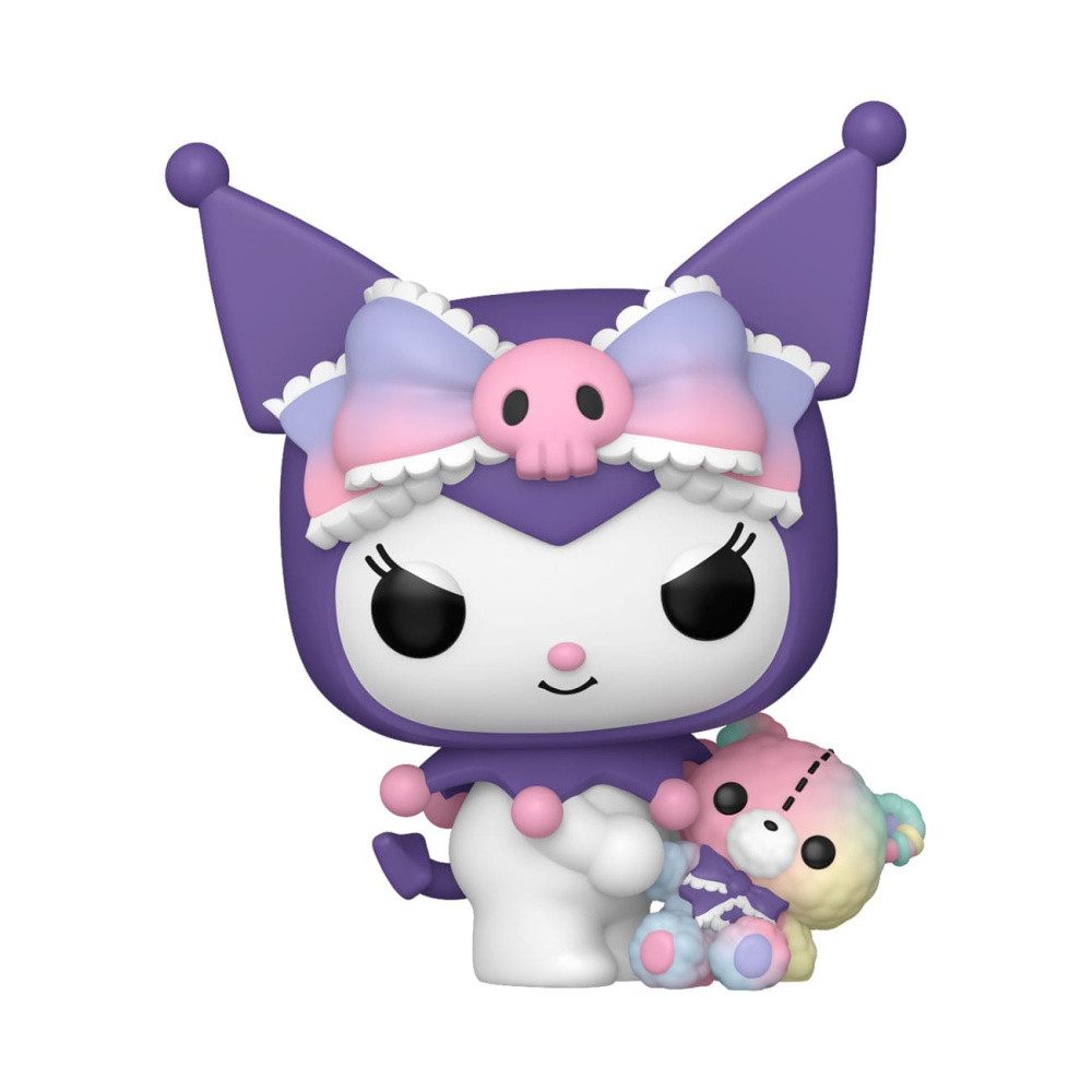 Funko Merchandise-Figur Sanrio POP!&Buddy Animation Vinyl Figuren Kuromi w/ Bear 9 cm