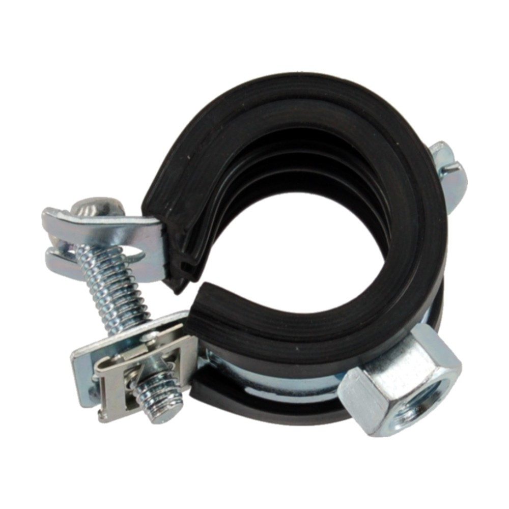 Walraven Rohrschelle BIS Flash mit Schnellverschluss, Einlage, Gewindeanschluss M8 / M10, 2