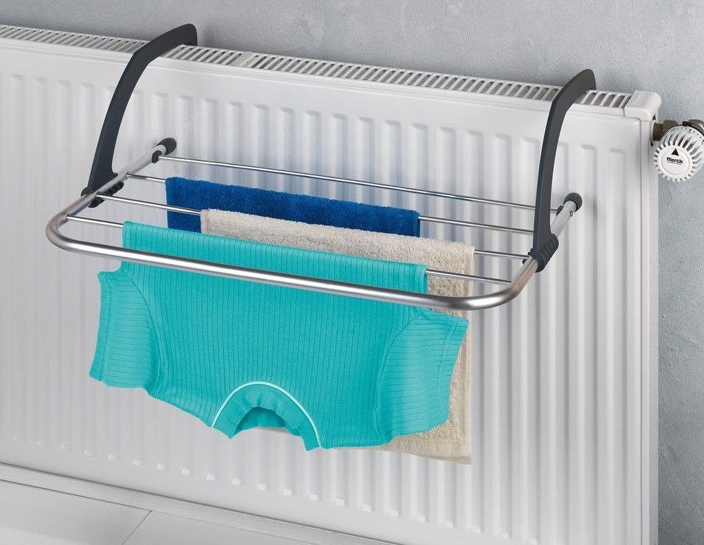 WENKO Wäscheständer Wäschetrockner und Ablage, 2 in 1, WENKO - WENKO – Bild 4 von 5