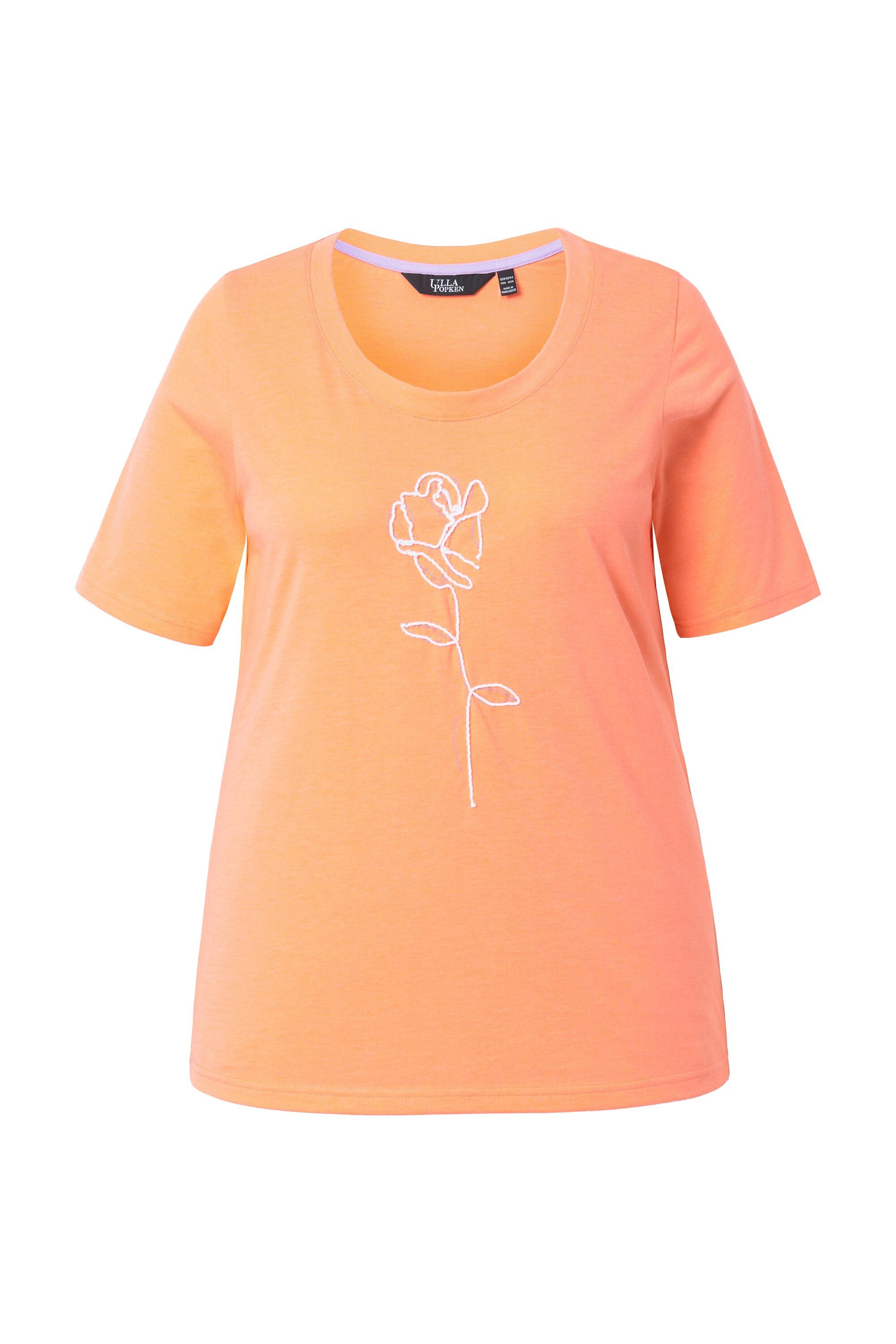 Ulla Popken T-Shirt T-Shirt Rosen Classic günstig online kaufen