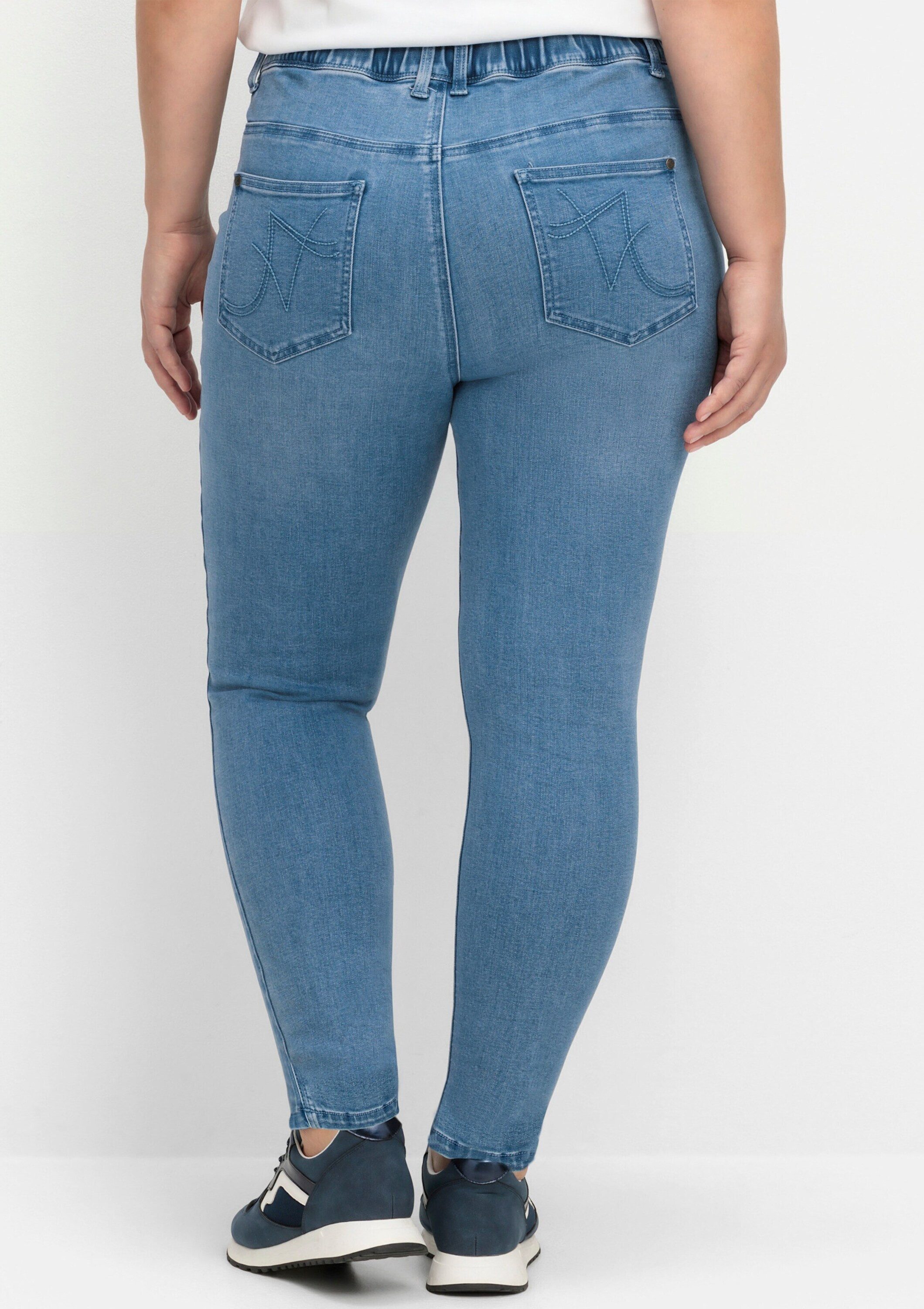 Sheego Bequeme Jeans Jeans-Leggings Power-Stretch-Qualität