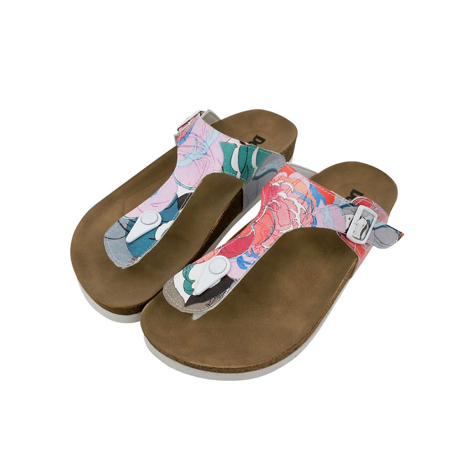 DOGO Lila Zehentrenner Hello Damen Sandalen Zehentrenner Handgefertigt günstig online kaufen