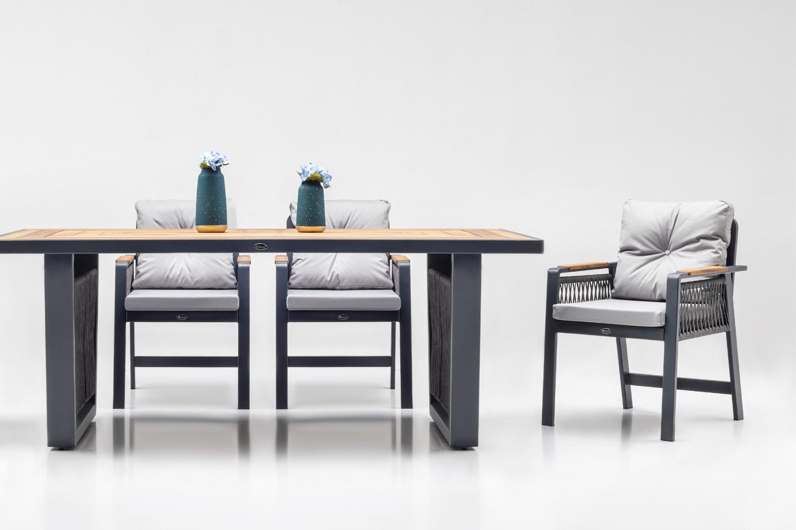 gowoll Gartenlounge-Set Wetterfeste Holz Gartenmöbel Set günstig online kaufen