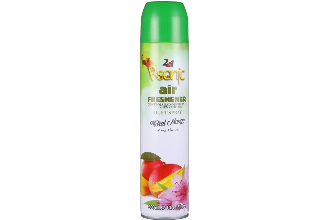 Rsonic 300ml Raumduft Spray Floral Dekonaz 2in1 Duft Mango