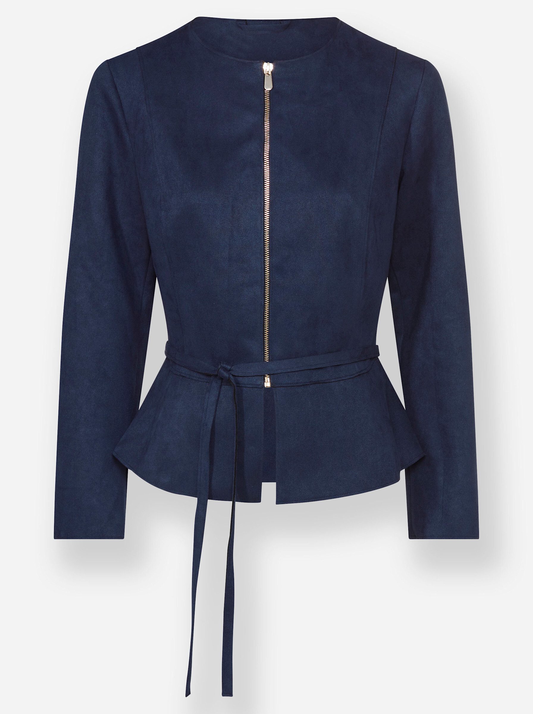 heine Blusenblazer Lederimitat-Blazer günstig online kaufen