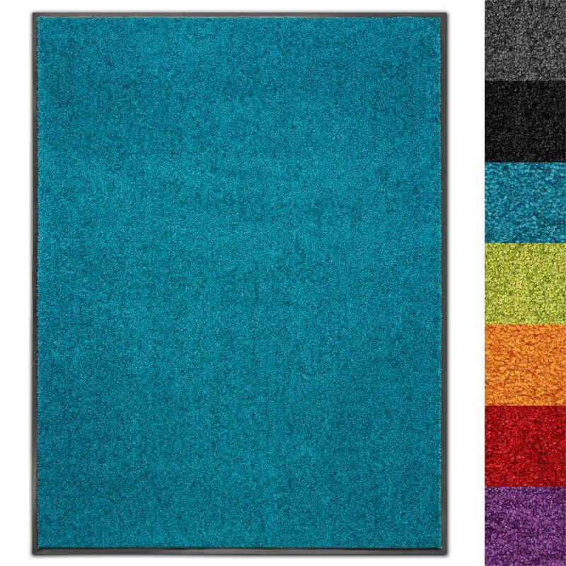 Fußmatte »Use&Wash,verschiedene Farben & Größen, Sauberlaufmatte«, Karat, Rechteckig, Höhe 8 mm, Schmutzfangmatte