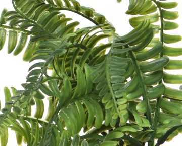 Kunstpflanze, Decoris season decorations, Kunstpflanzen Farn im Topf 30cm grün 1 Stück sortiert
