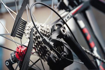 PRECORN Fahrradkette Reinigungsbürste Reinigung Set Fahrrad Kette Radkettenreinigung