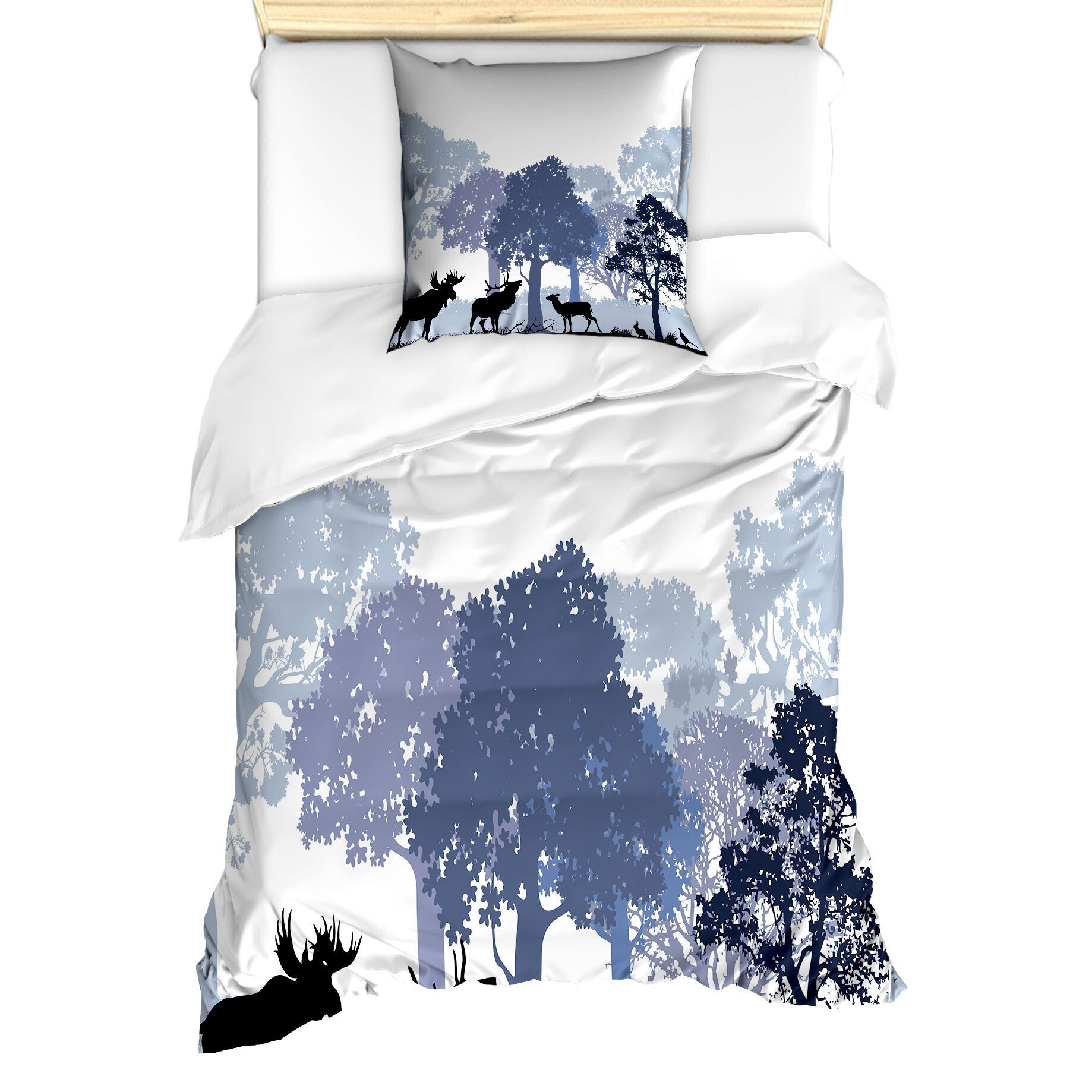 Bettwäsche Milbensicher Всіrgiker geeignet mit Kissenbezug