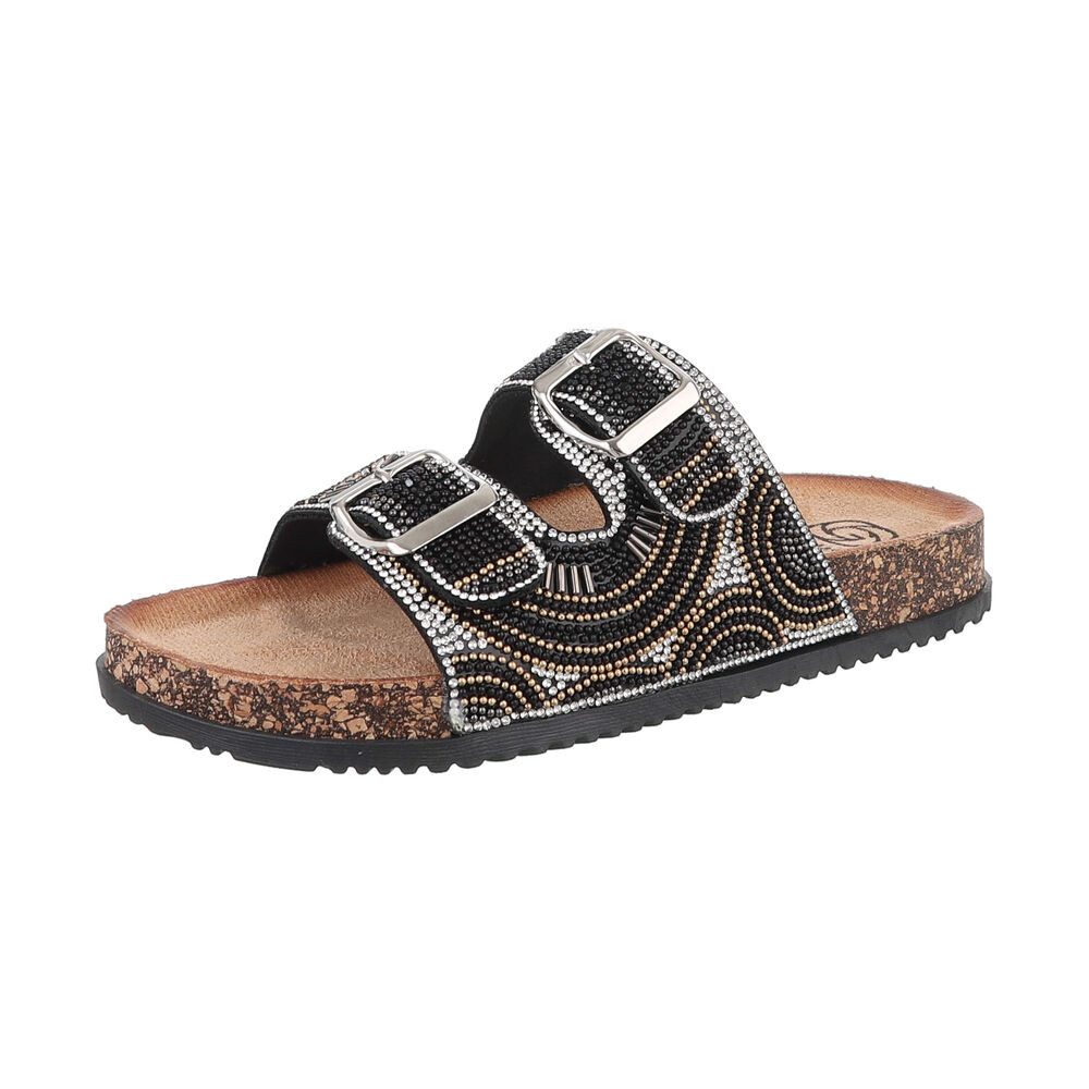 Ital-Design Damen Mules Freizeit Pantolette (86706355) günstig online kaufen