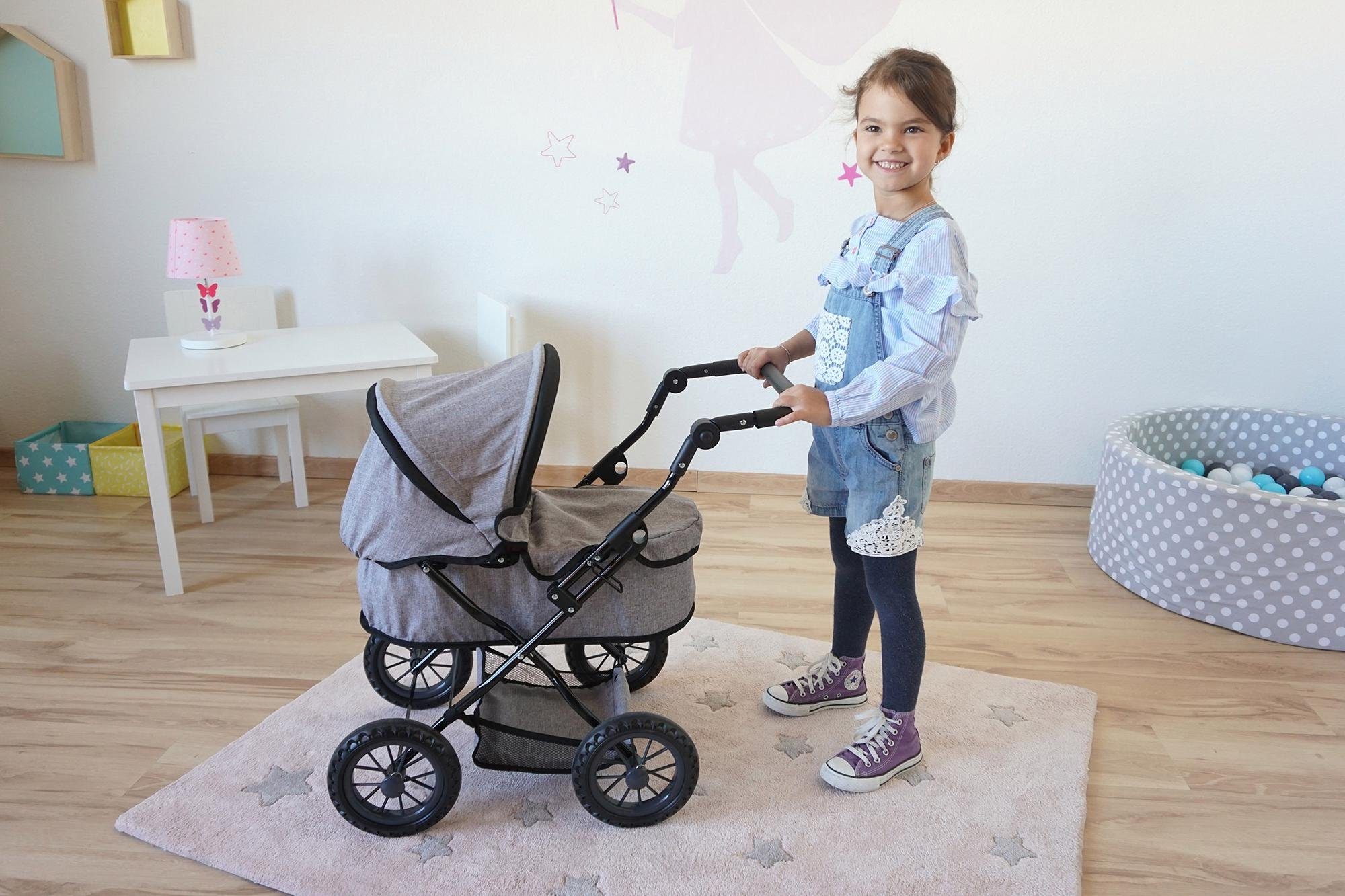 Knorrtoys® Puppenwagen First - Stone günstig online kaufen