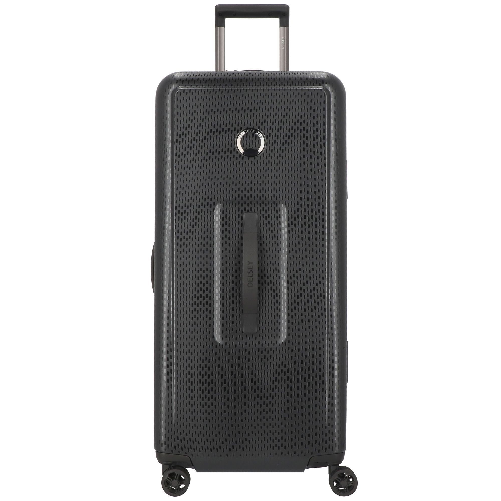 Delsey Hartschalen-Trolley Turenne, 4 schwarz Polycarbonat Rollen