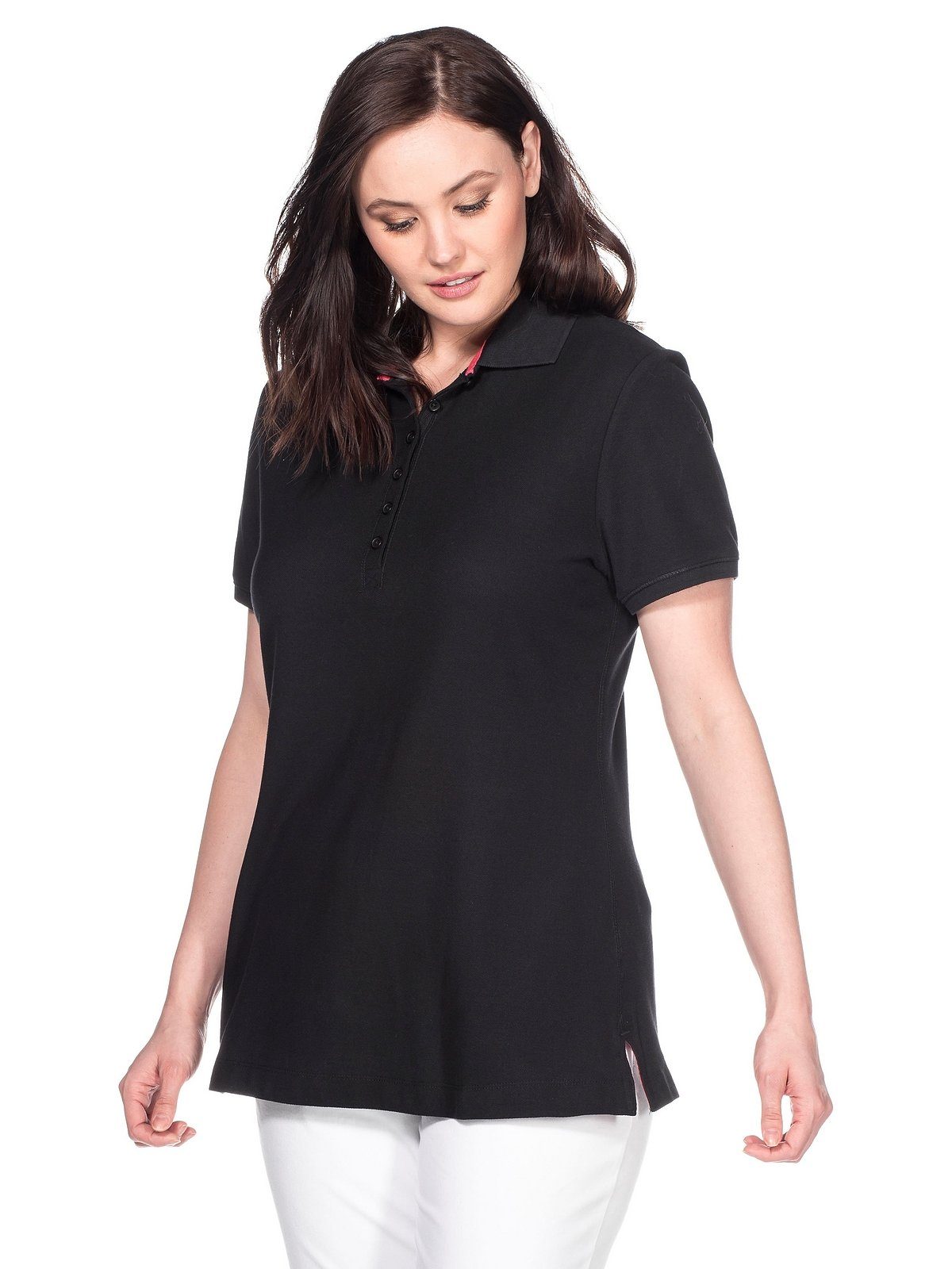 Größen Große Sheego T-Shirt schwarz