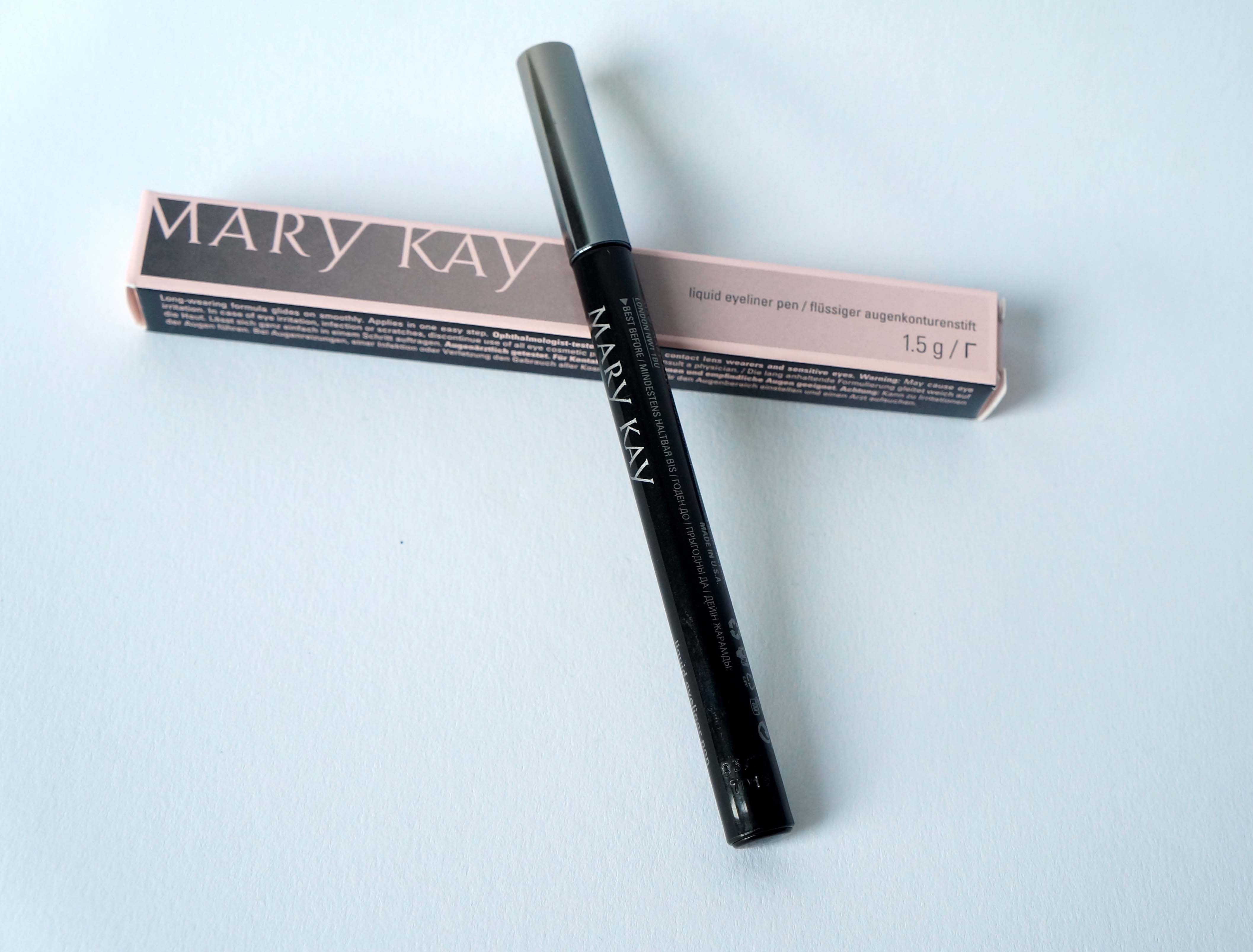 Mary Kay Eyeliner Liquid Eyeliner Pen wasserfester Augenkonturenstift schwarz 1,5g