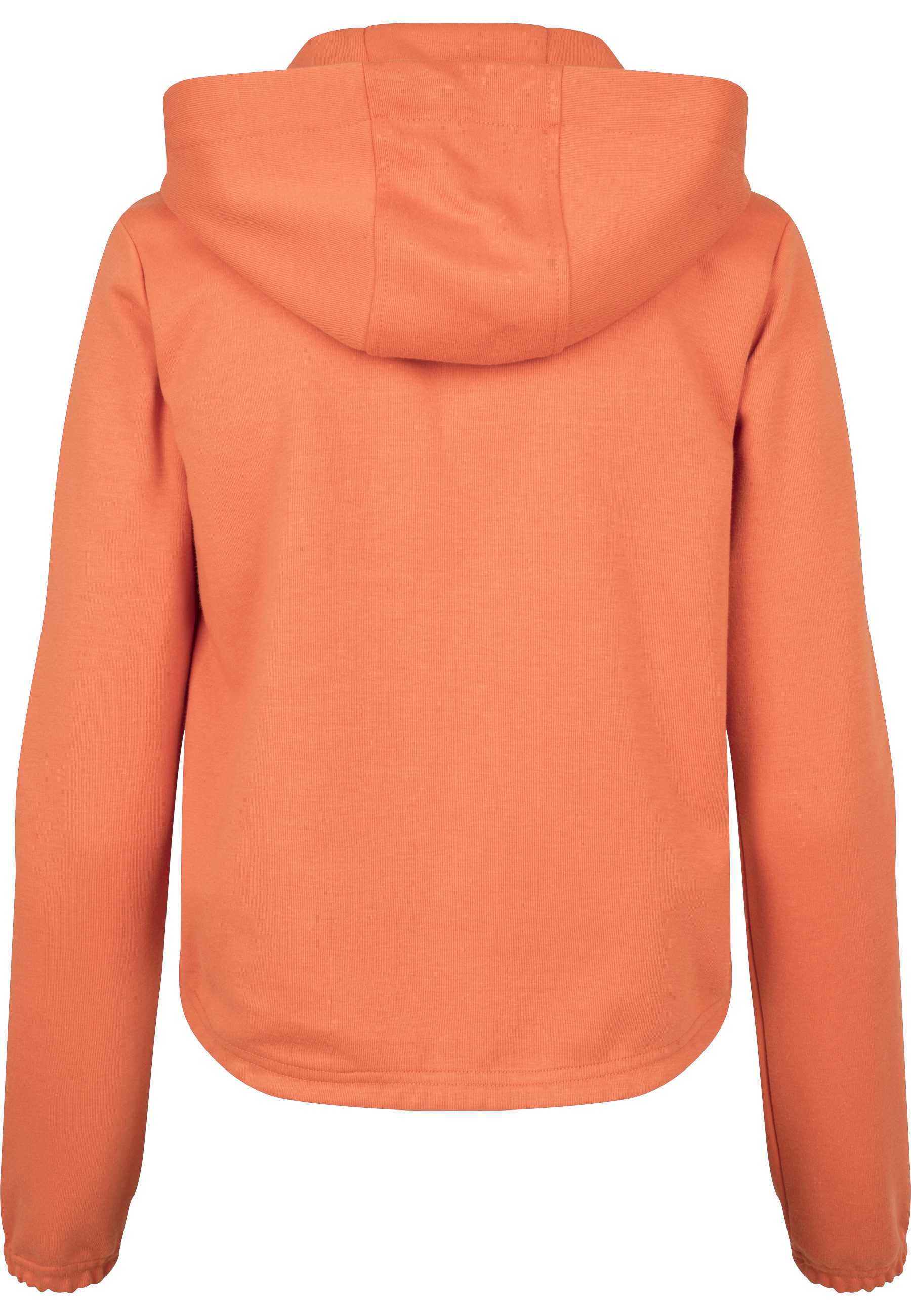 URBAN CLASSICS Rundhalspullover Urban Classics Damen Ladies Interlock Short Hoody (1-tlg)