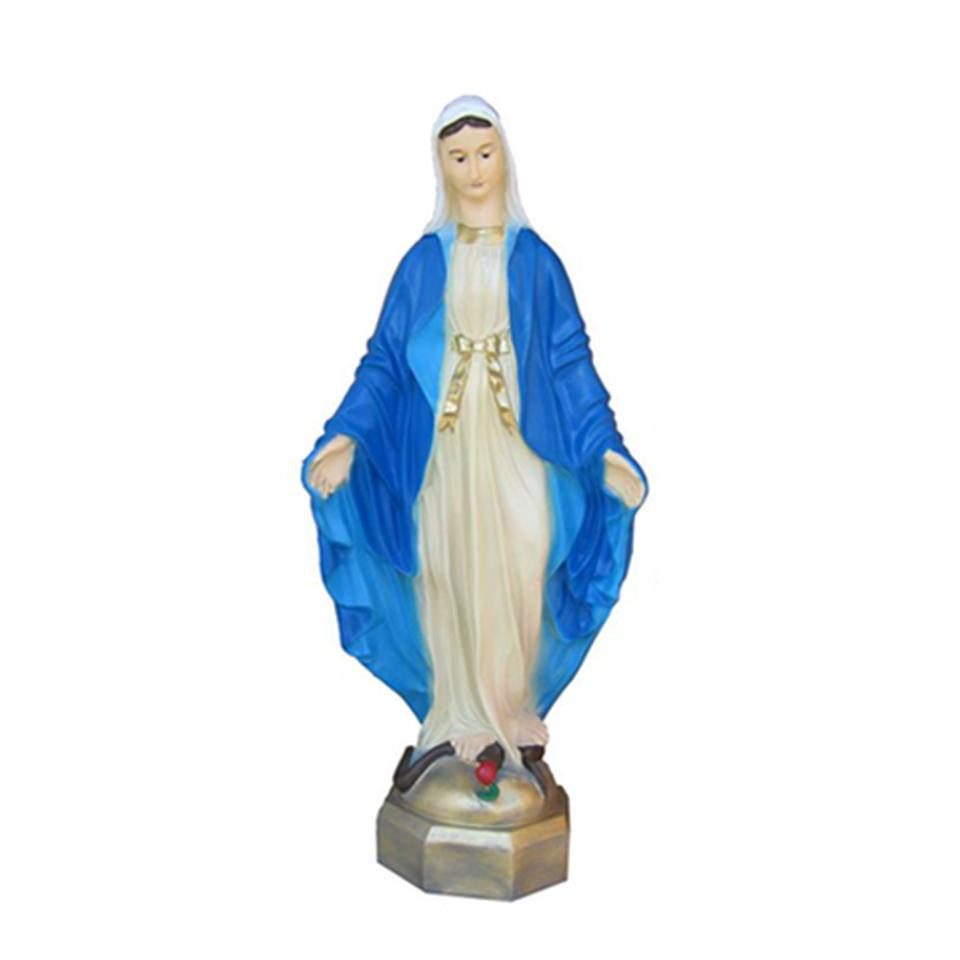 JVmoebel Skulptur Maria Statue aus hochwertigem Material, detailreich und mehrfarbig (1 St), Made in Europe