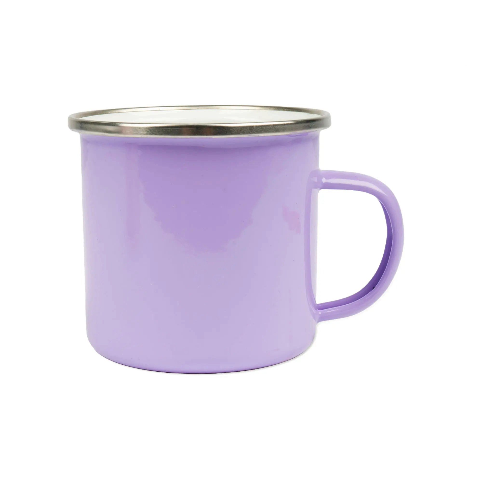 PlottPrint Tasse Pastell Emaille Sublimationsrohling 300 ml, 1-tlg., Stahl