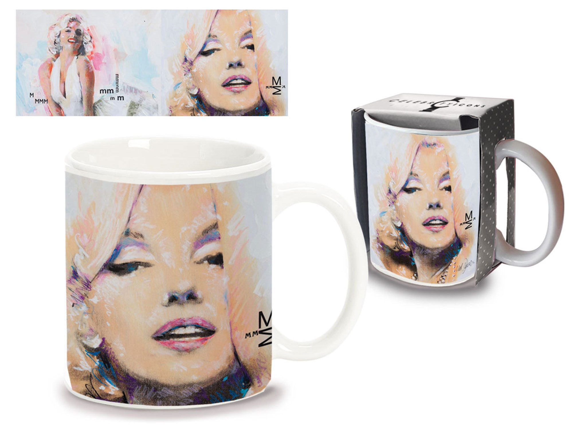 Tasse Marilyn Monroe - Lizenz Чашки - Popikone