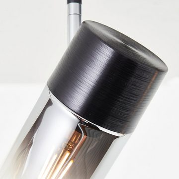 Lightbox Deckenstrahler, ohne Leuchtmittel, Spotrohr, schwenkbar, 24 x 30 x 15 cm, 2 x E27, max. 40 W, Rauchglas