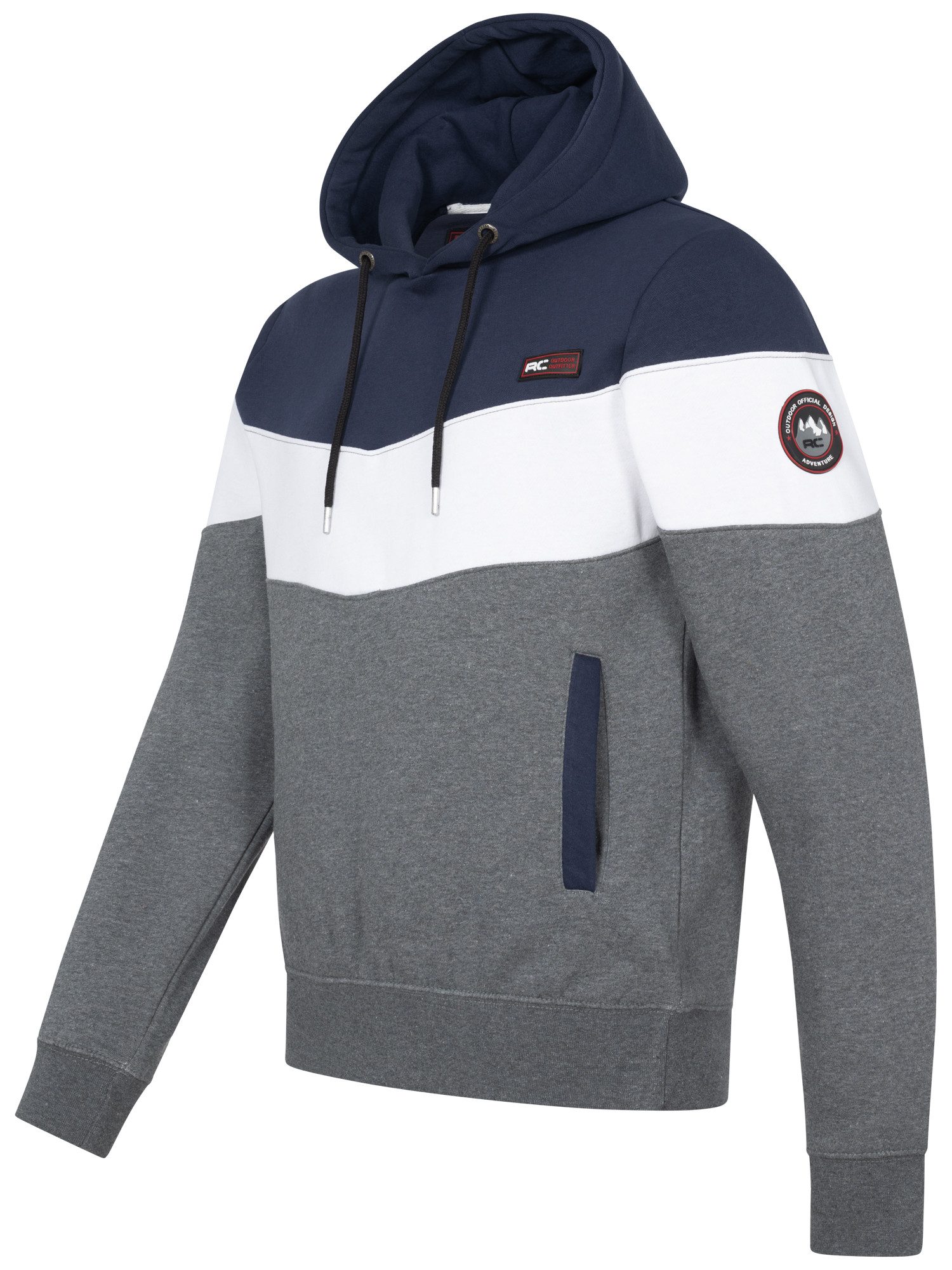 Rock Creek Kapuzenpullover Herren Hoodie Sweatshirt mit Kapuze H-407 – Bild 2 von 5