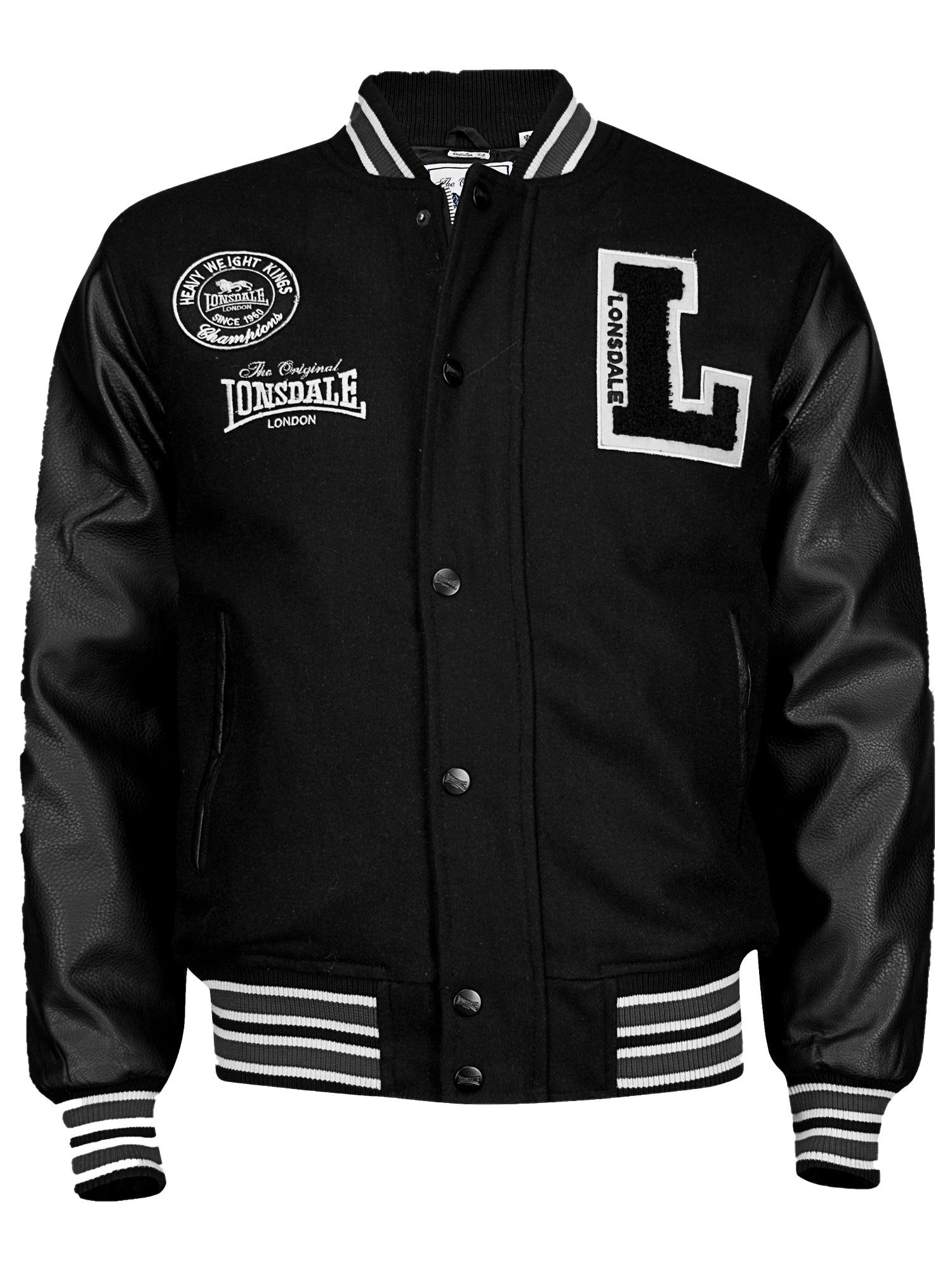 Lonsdale Collegejacke Oxford (kein Set) Mit Lederärmeln – Bild 5 von 5