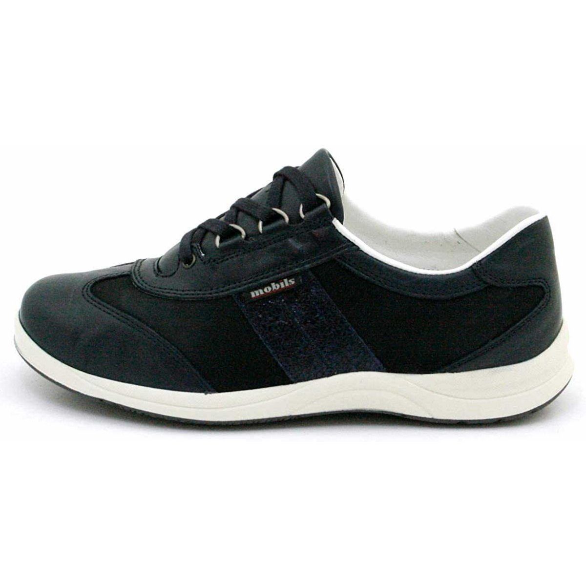 Freizeit Schnürer für Damen in weiß Sneaker