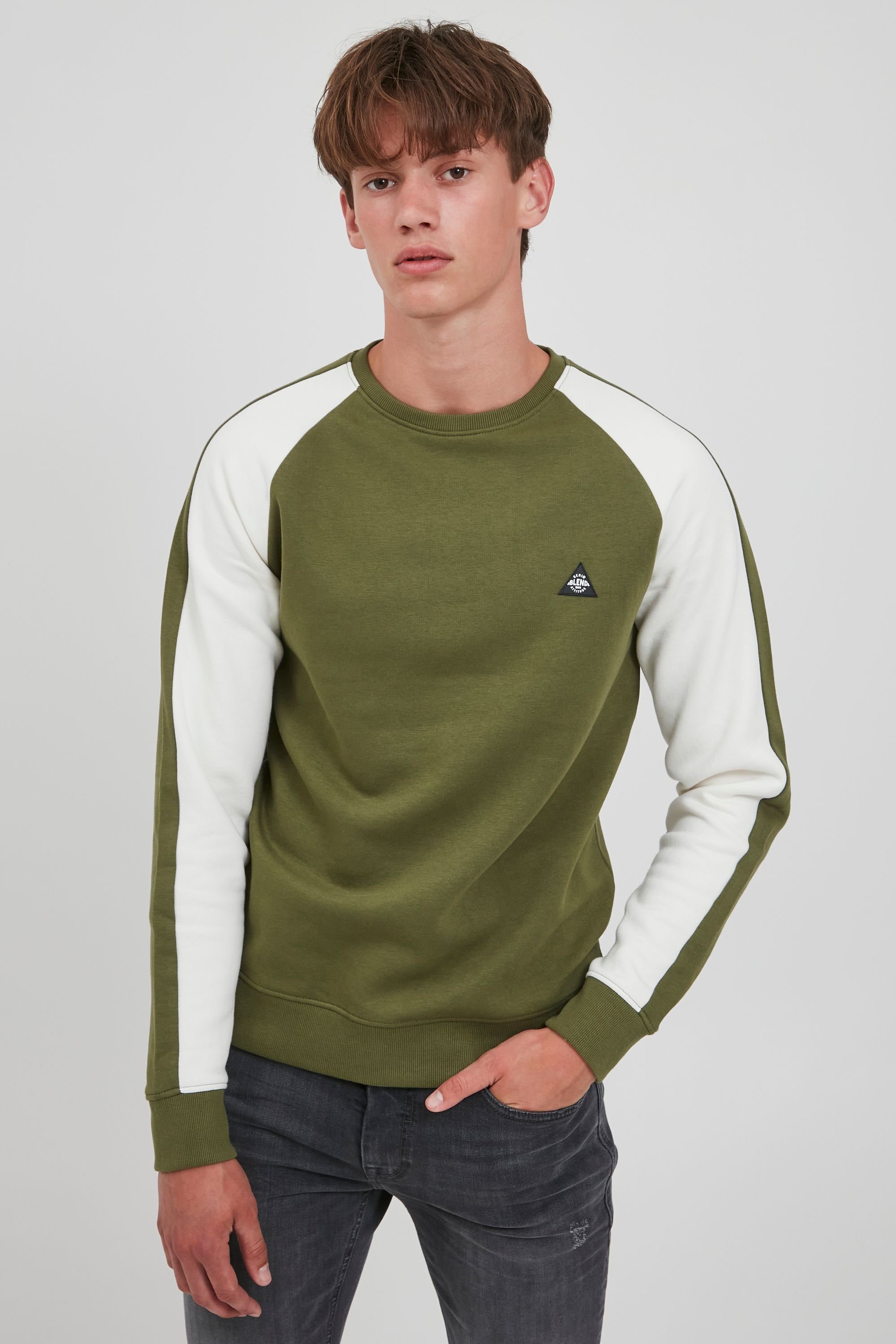 Blend Rundhalspullover BHNeville Sweatshirt mit Rundhalsausschnitt günstig online kaufen