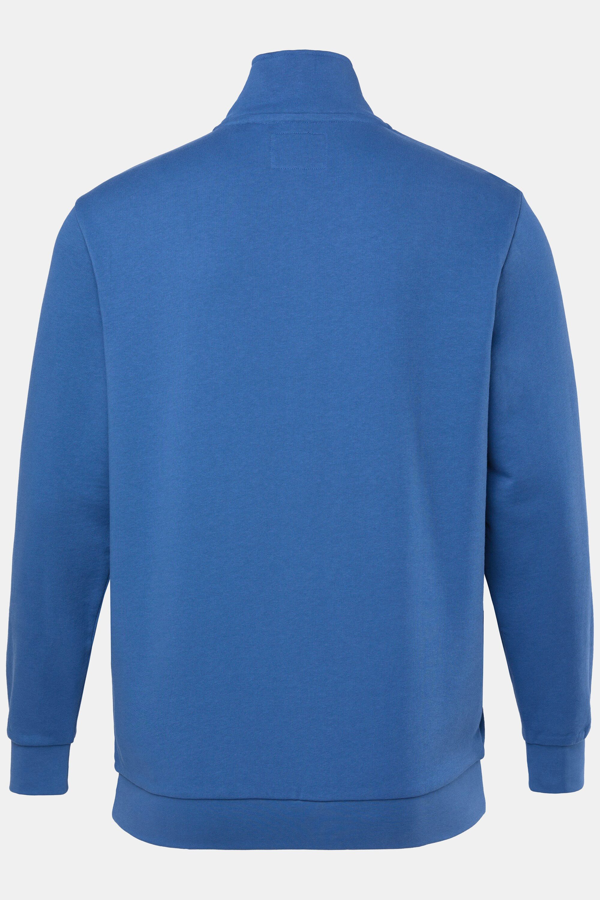 Boston Park Sweatshirt Troyer Sweat Stehkragen mit Zipper