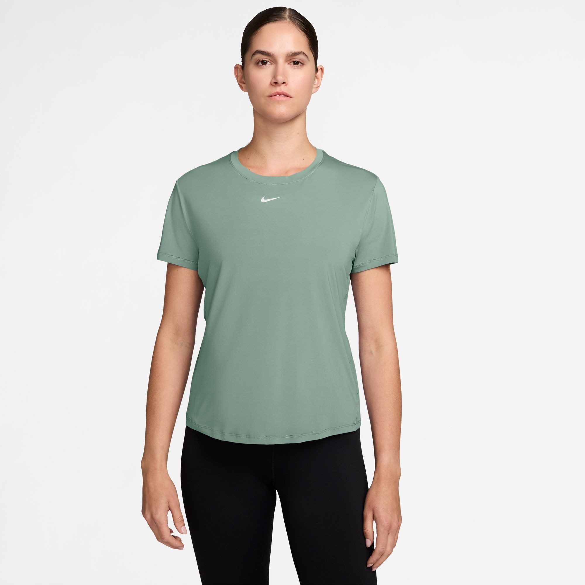 Nike T-Shirt W NK ONE CLASSIC DF SS TOP Kurzarm, mit Rundhalsausschnitt, aus Jersey-Material, normale Länge