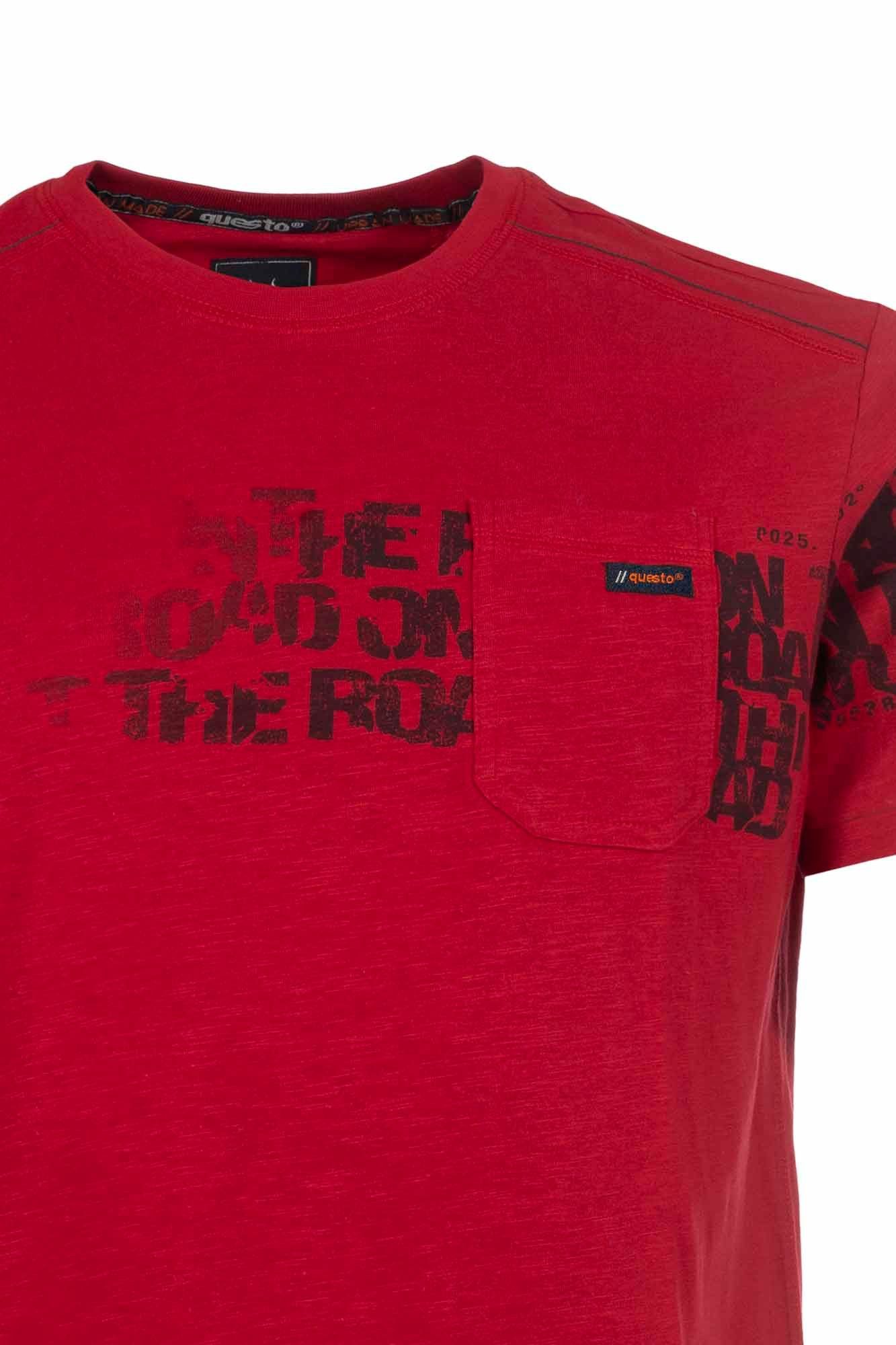 questo savage Kurzarmshirt