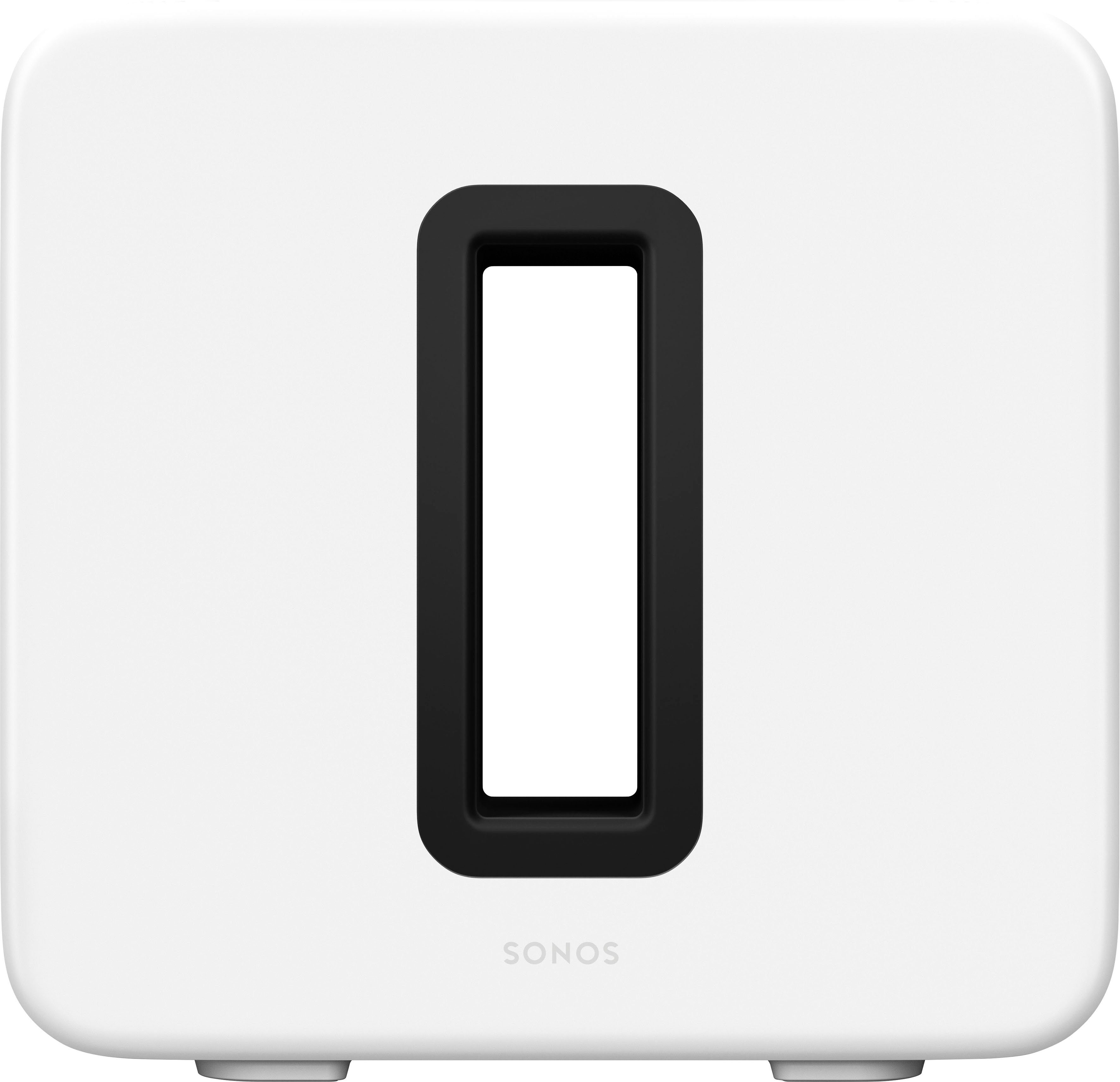 Sonos Sub (Gen3) (Ethernet), (LAN WLAN- WLAN) weiß Subwoofer