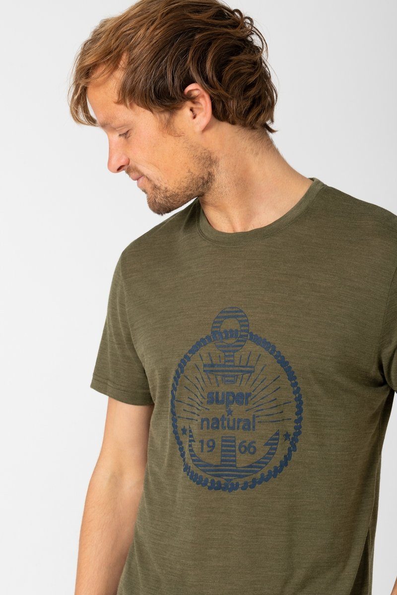 SUPER.NATURAL T-Shirt Merino T-Shirt M LEVANTE günstig online kaufen