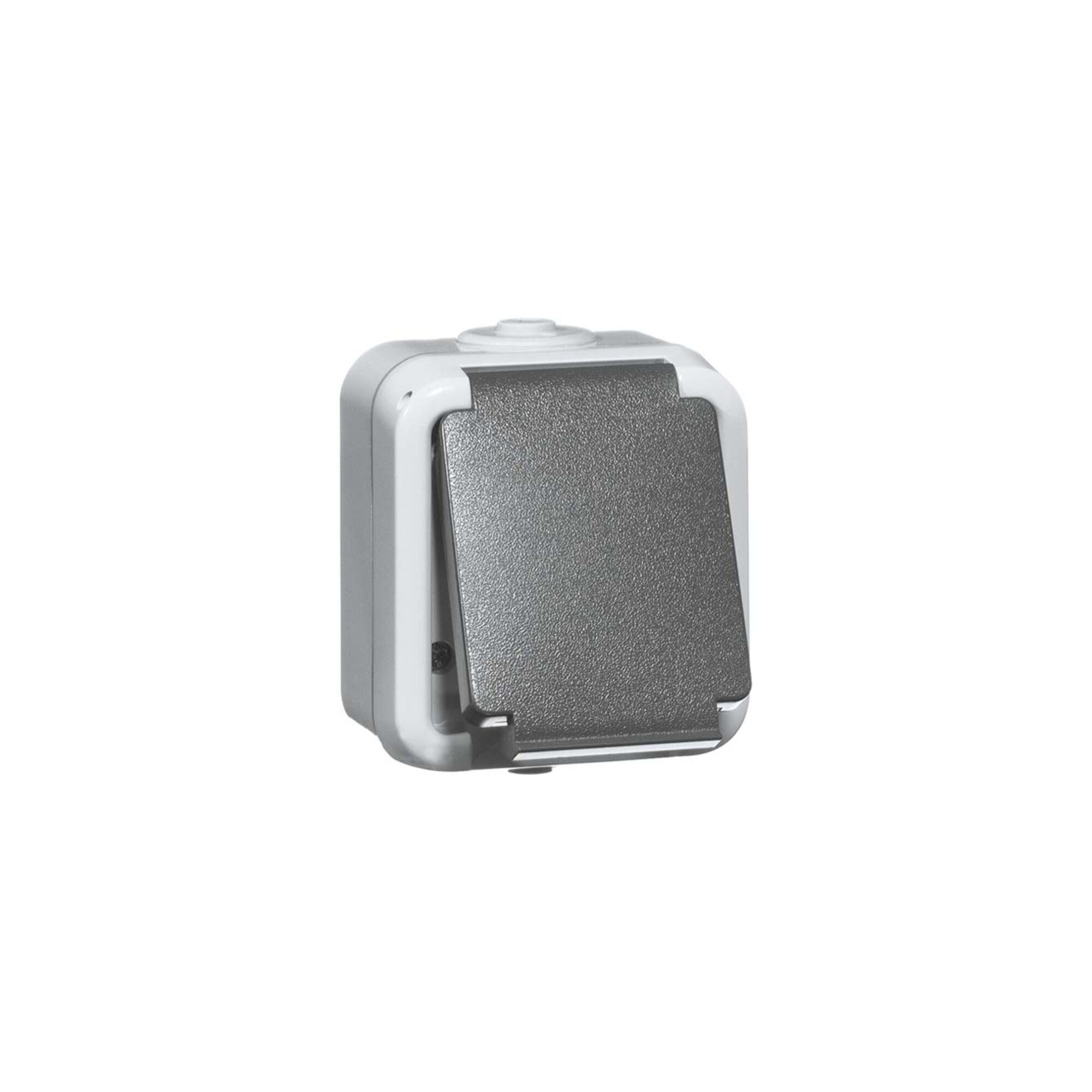 PEHA Steckdose Peha SCHUKO-Steckdose 1-fach gr 16A 250V 2-pol. D 6620 WAB