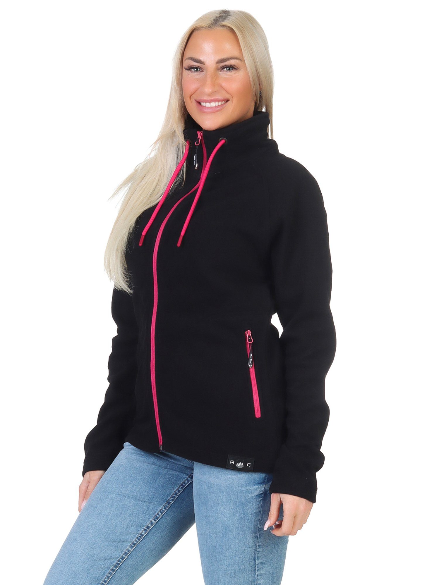 Rock Creek Fleecejacke Damen Fleecejacke Übergangsjacke D-496