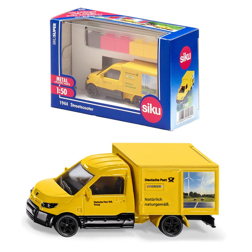 SIEPER Modellauto siku Streetscooter DHL Deutsche Post 1:50