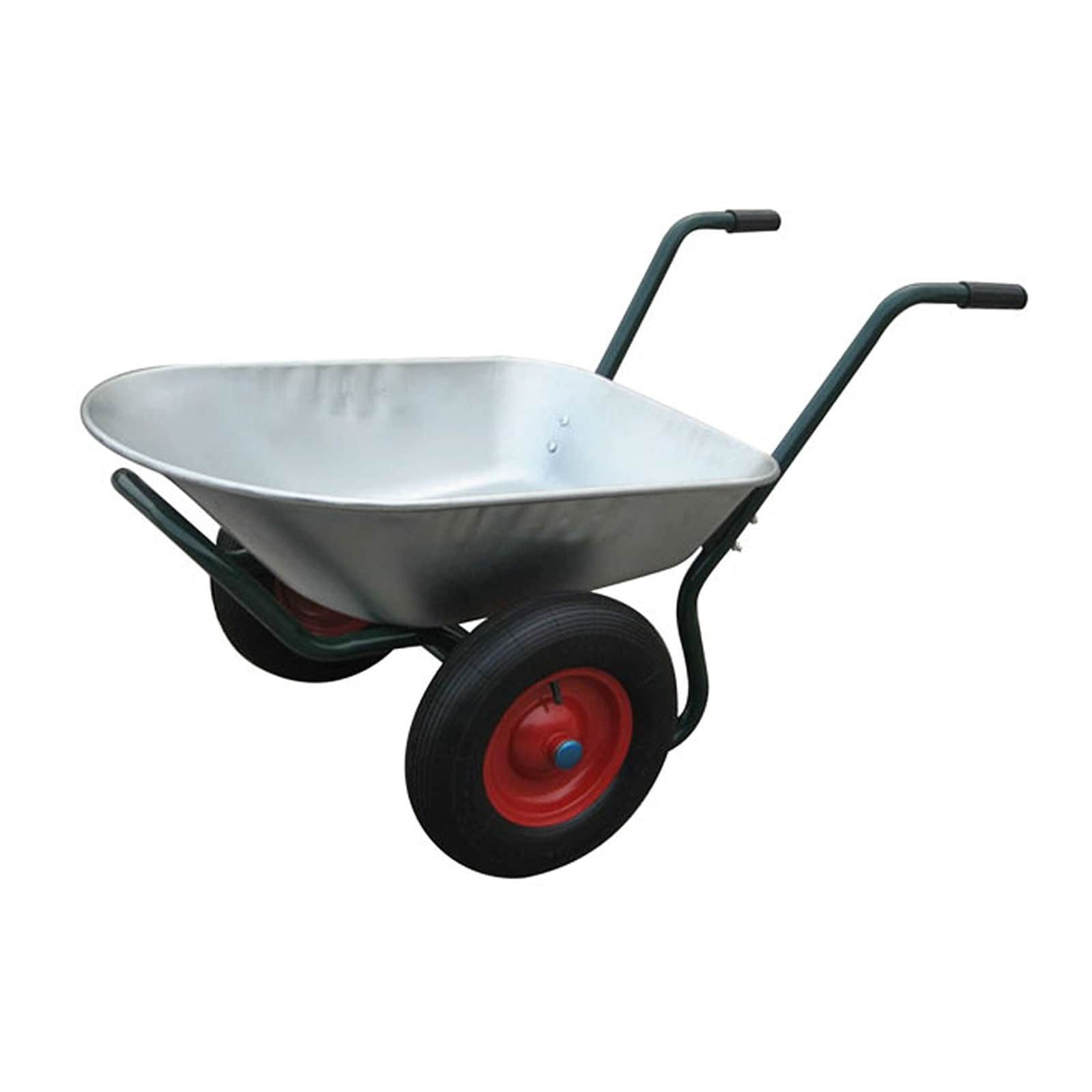 vidaXL Schubkarre Schubkarre Silber, (1-tlg)
