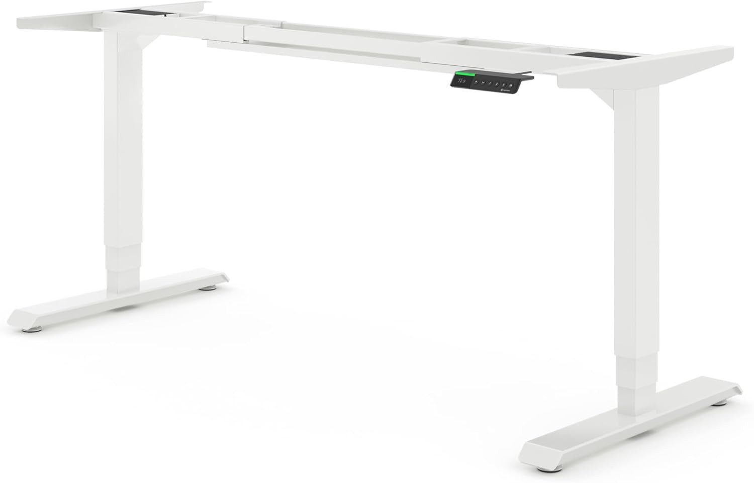 Ergotopia Schreibtisch Ergotopia® Desktopia Pro X Höhenverstellbarer Schreibtisch Gestell, elektrisch verstellbarer Bürotisch inkl. edlem OLED-Display
