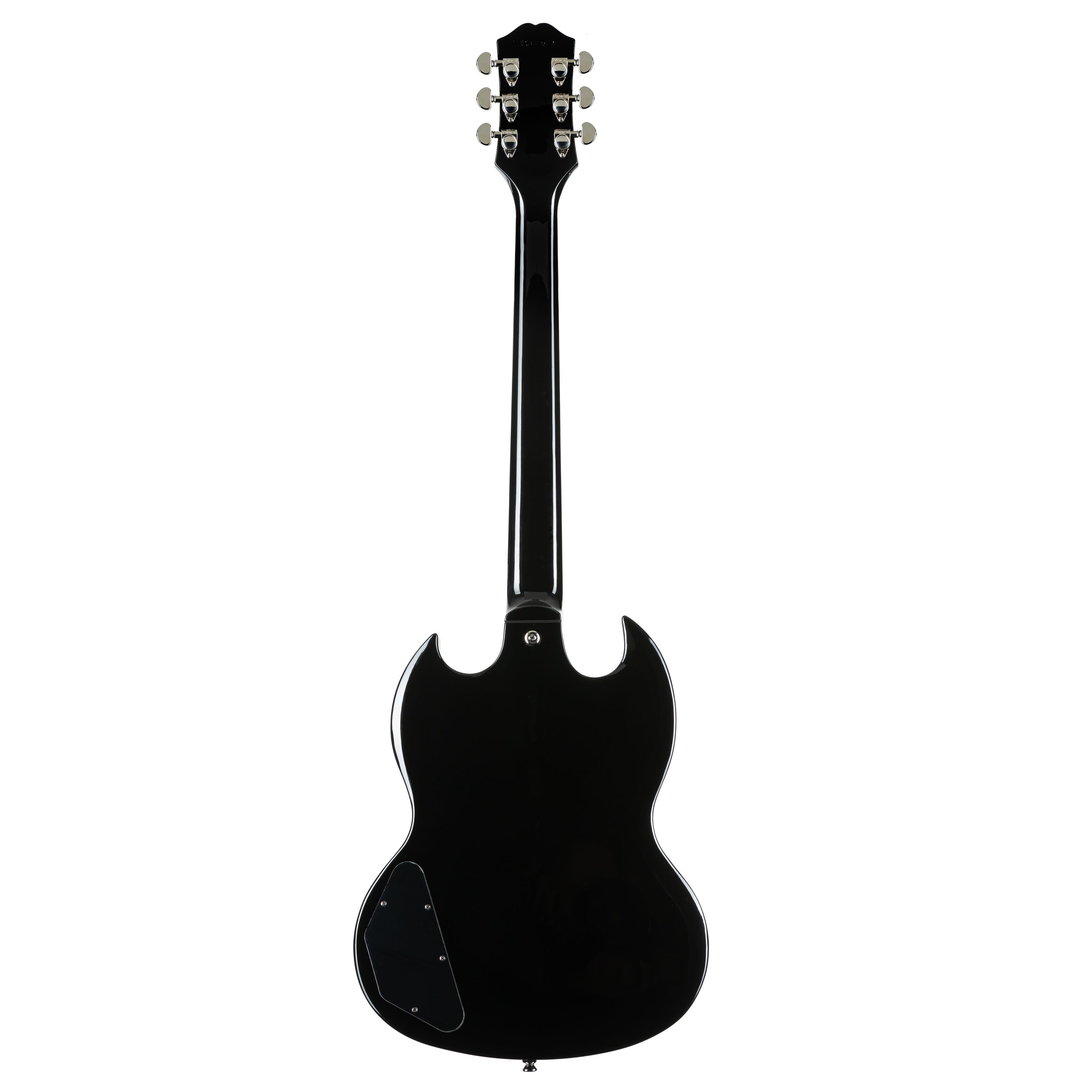 Epiphone E-Gitarre, E-Gitarren, Double Cut Modelle, SG Standard EB Ebony - Double Cut Modelle