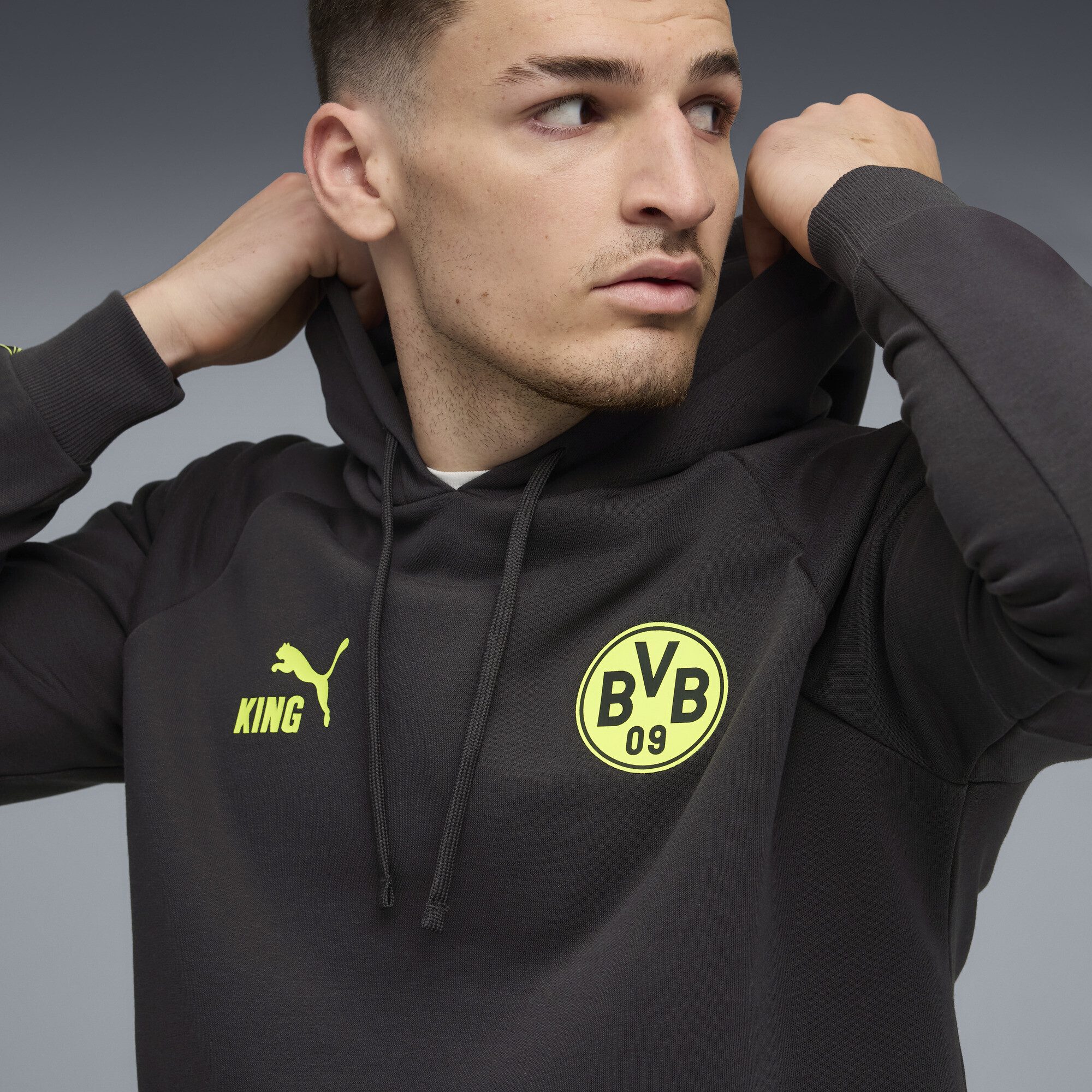 PUMA Hoodie Borussia Dortmund KING Hoodie Herren
