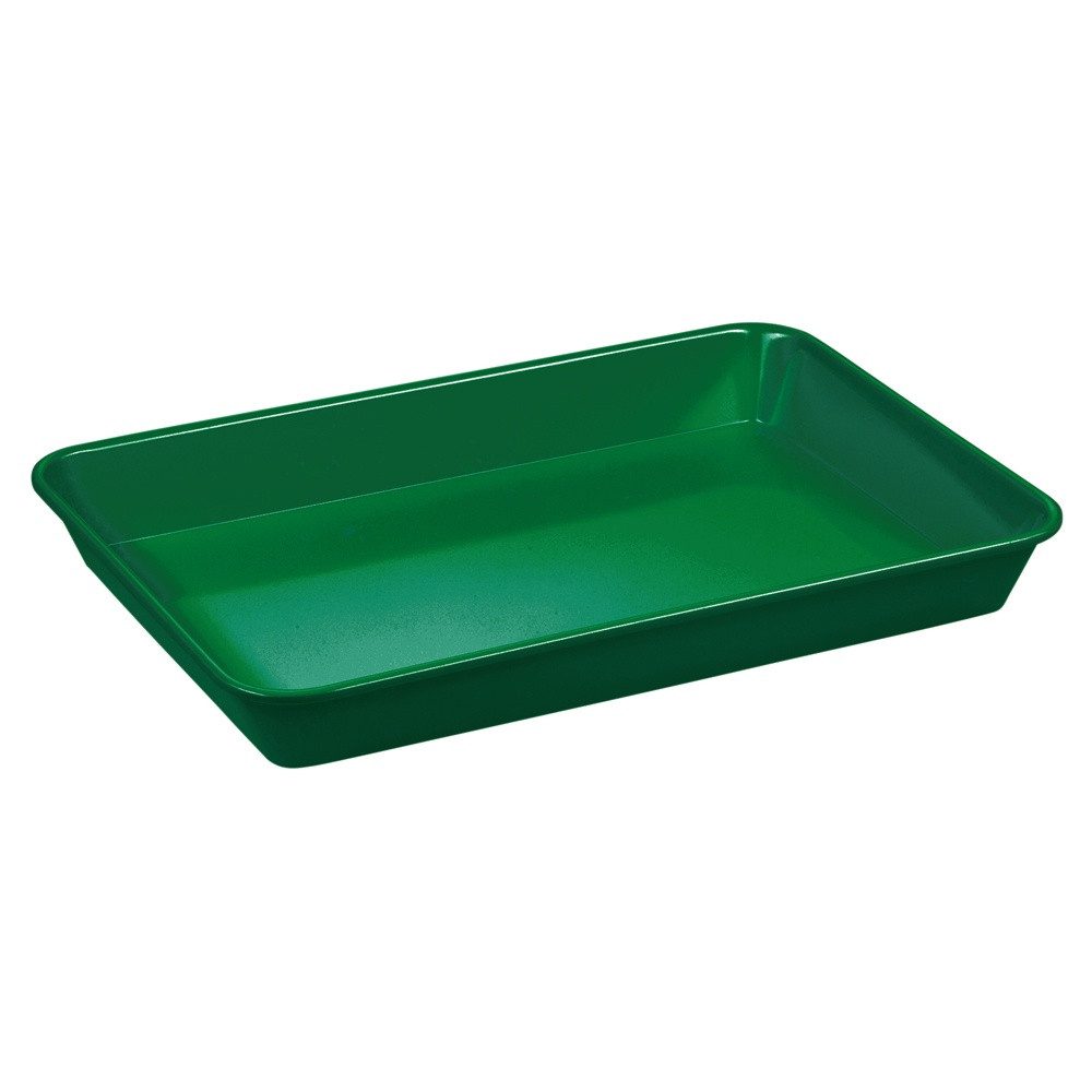 Ornamin Servierschale Schür-Schale 2XL - 4 cm tief, Melamin, Instrumentenschale l Laborschale l Präsentationsschale