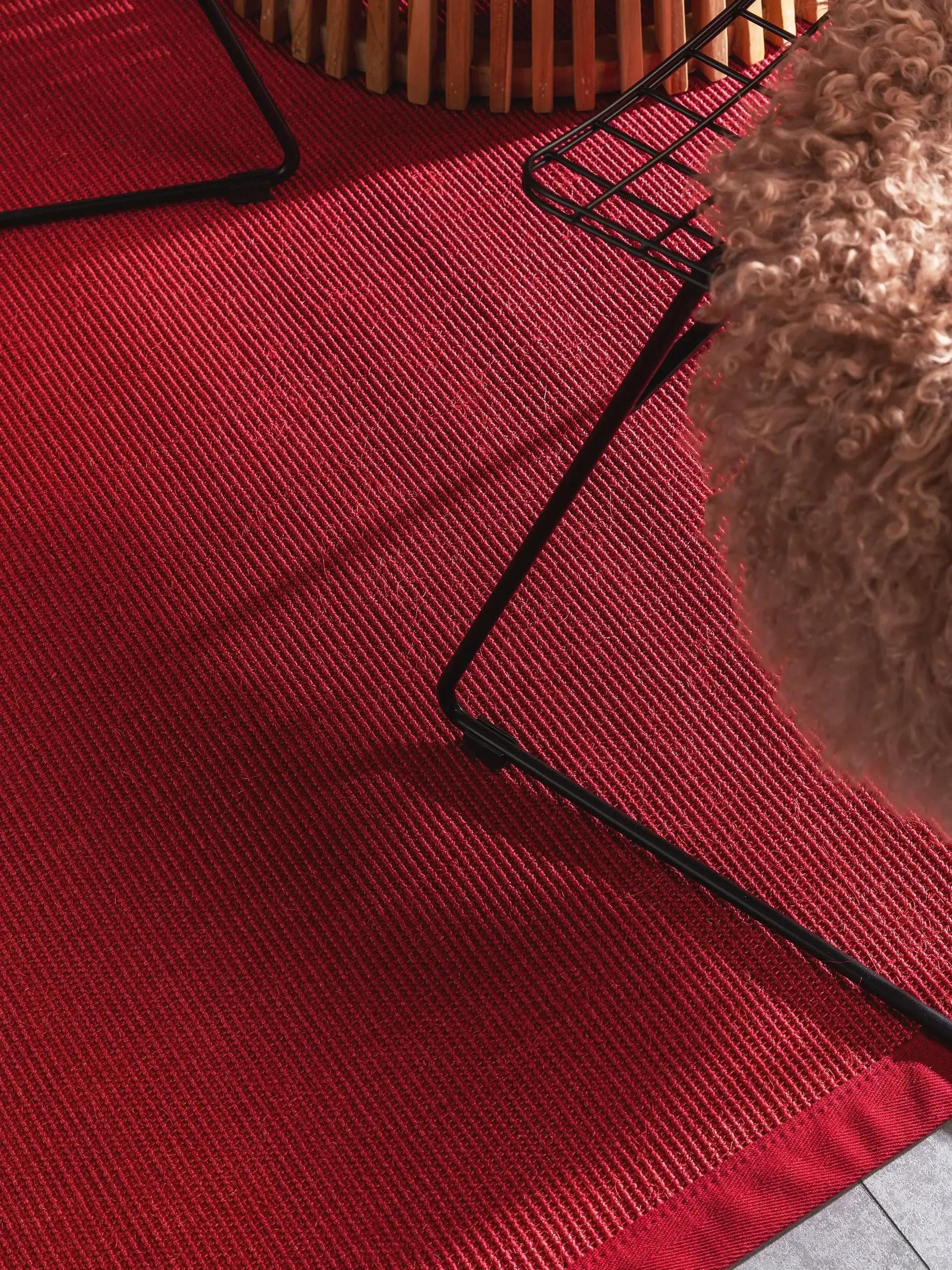 benuta Sisalteppich Sana, rechteckig, Höhe: 5 mm, 100% Sisal Naturfaser, Teppich Wohnzimmer, Esszimmer, Schlafzimmer