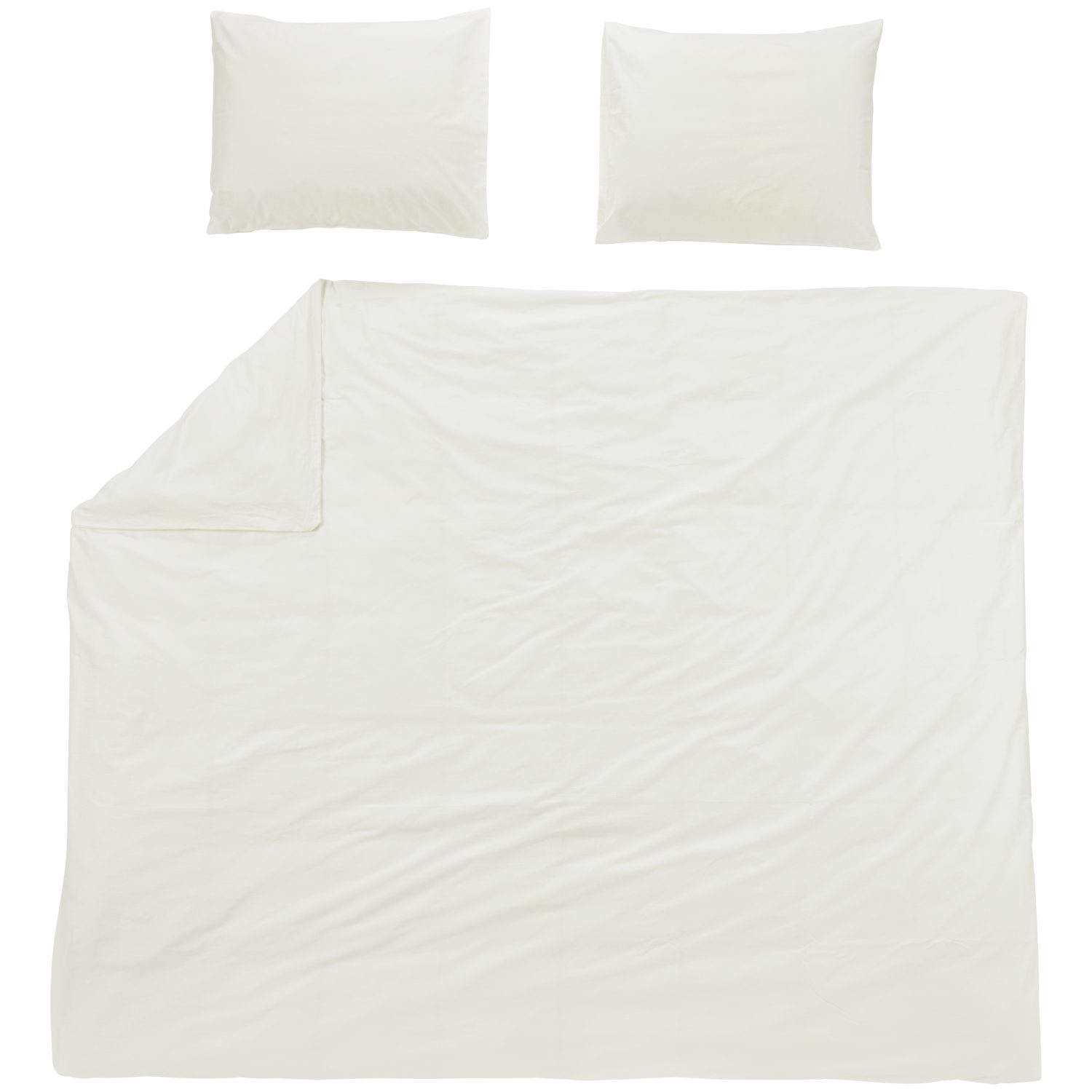 Meyco Home Bettbezug 9999 Offwhite/Offwhite, 200x200/220cm günstig online kaufen