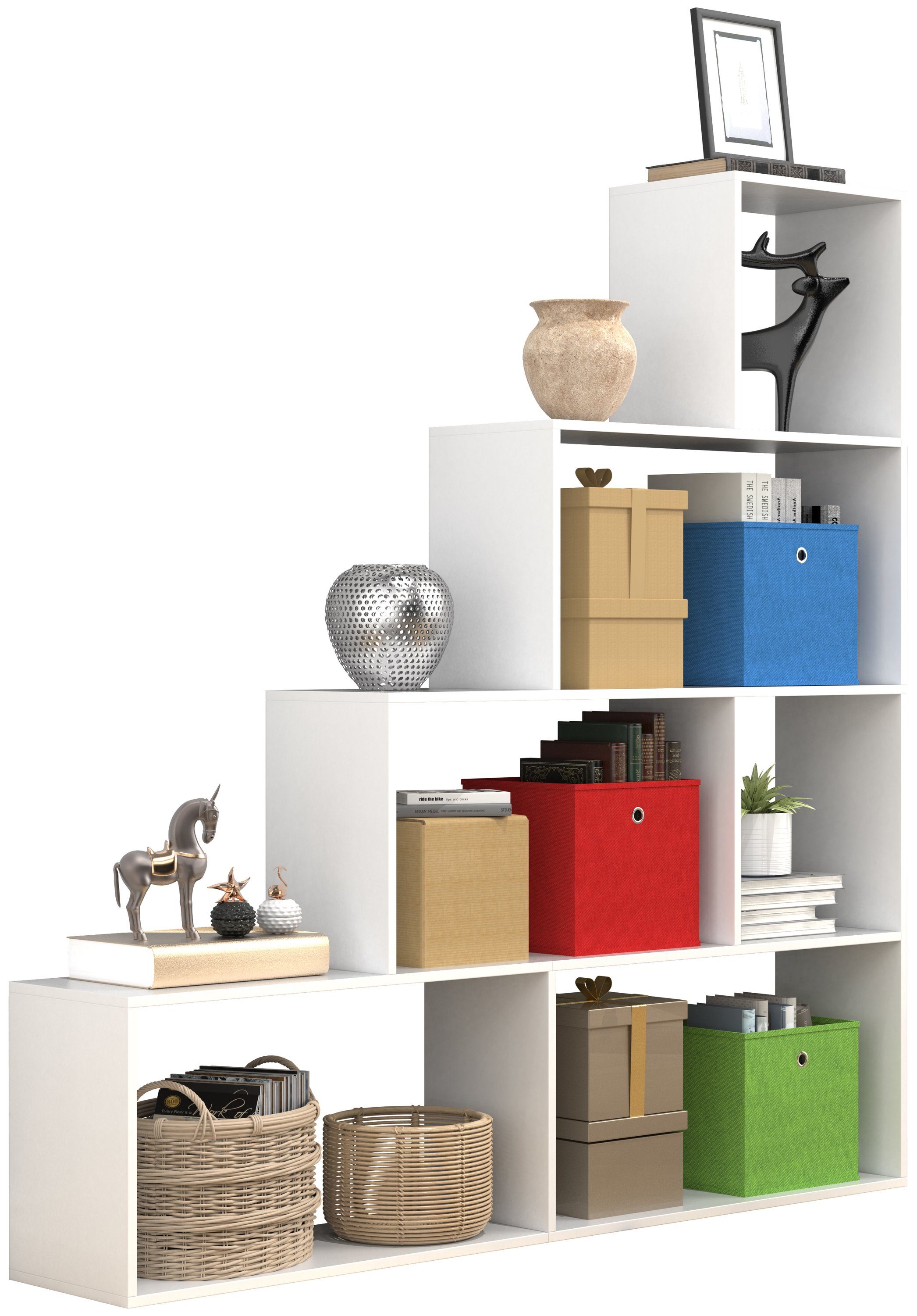 VCM Standregal Holz Regal Raumteiler Standregal günstig online kaufen