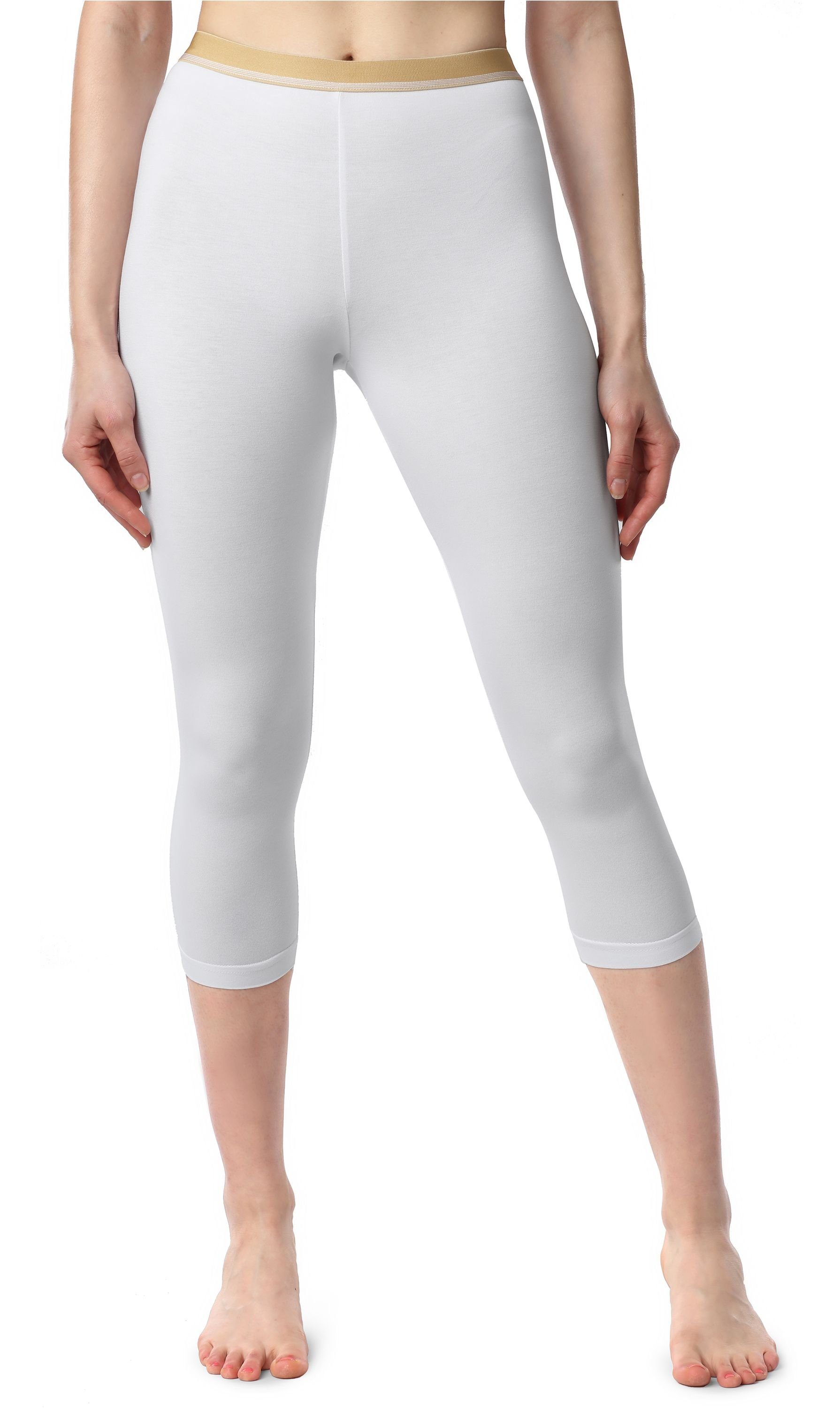 Bellivalini Leggings Damen 3/4 Capri Leggings günstig online kaufen