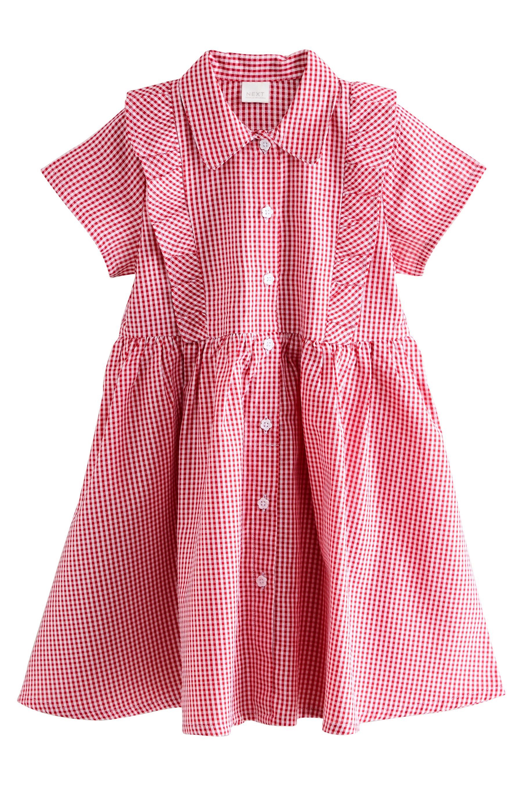 Next Hemdblusenkleid Schulkleid mit Vichykaros und günstig online kaufen
